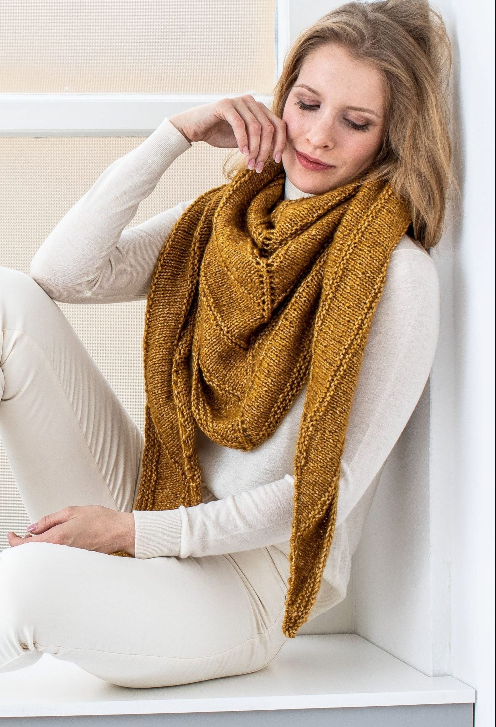 Kolmiohuivi - Cosy Wool