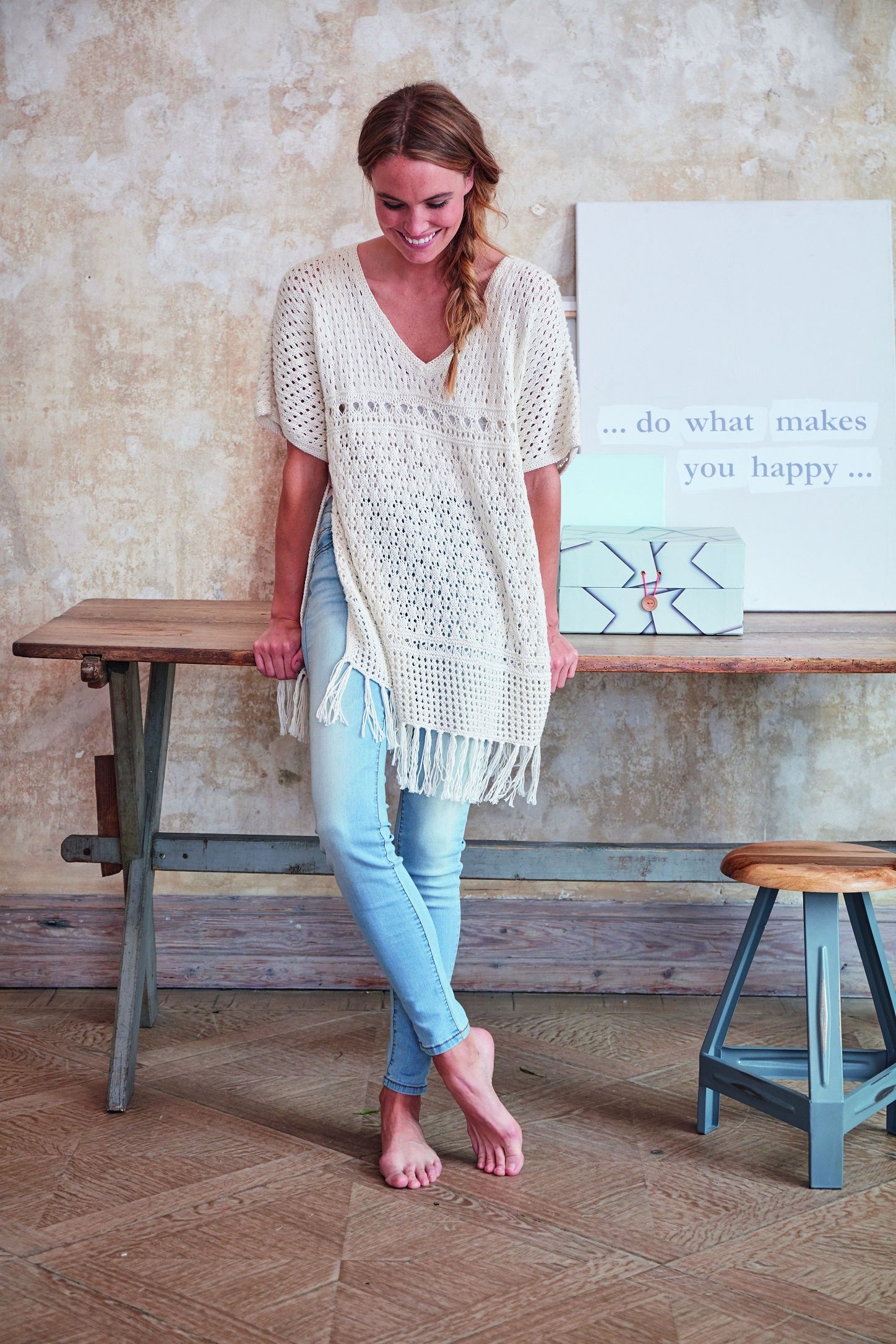 Naisen hapsutunika - Soft Linen Mix