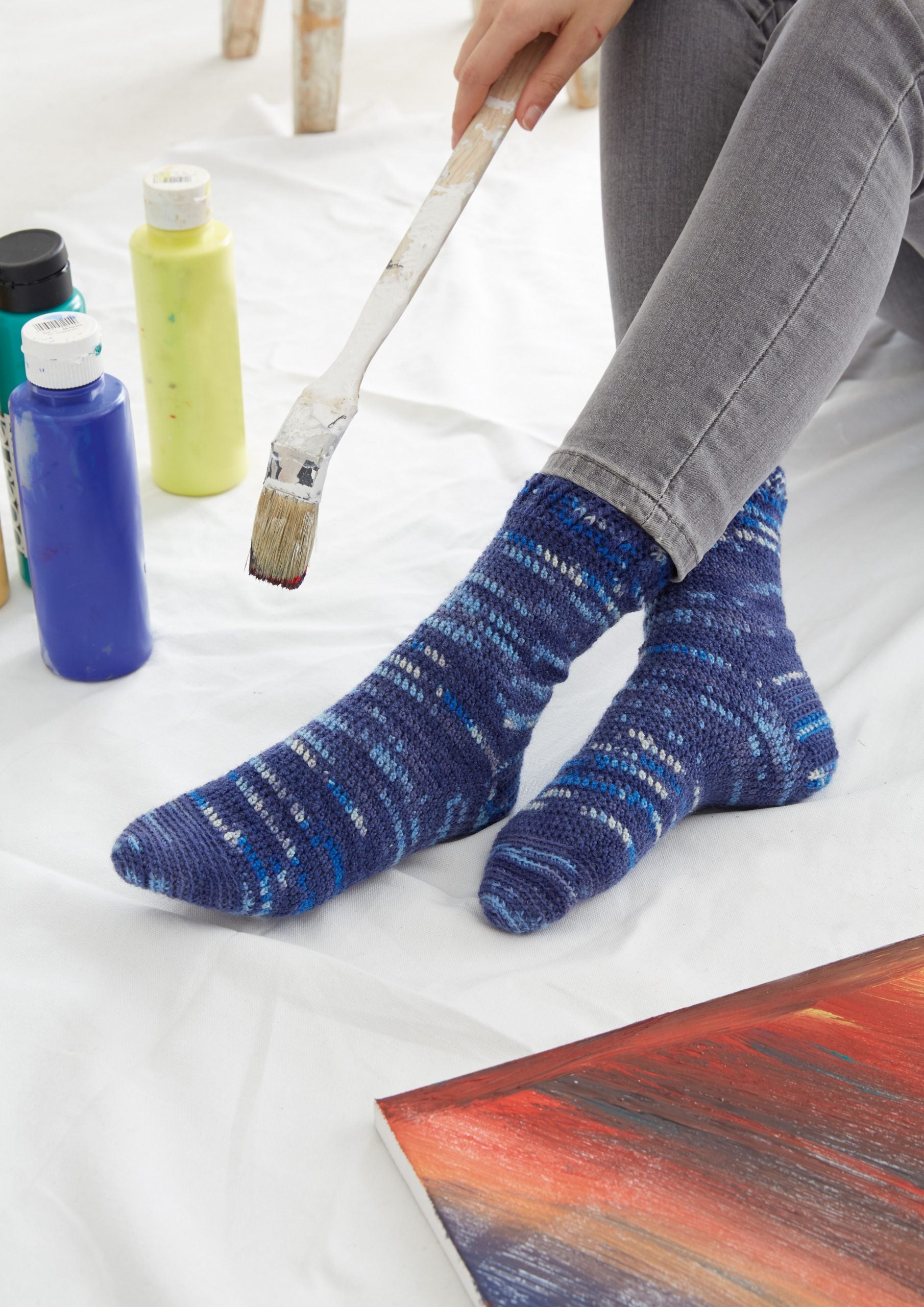 Virkatut sukat - Regia 4