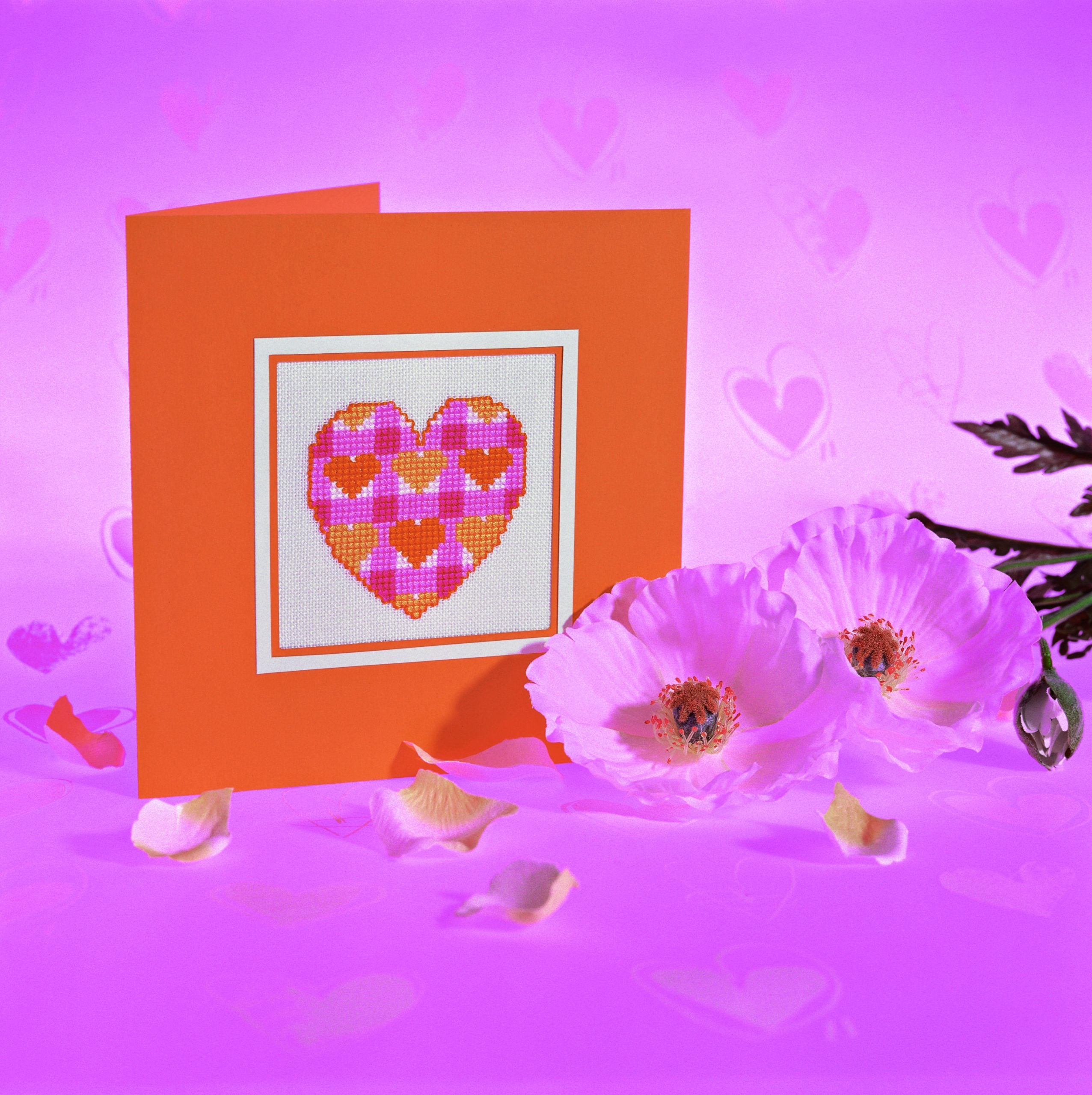 Anchor muliinilanka Sydänkortti