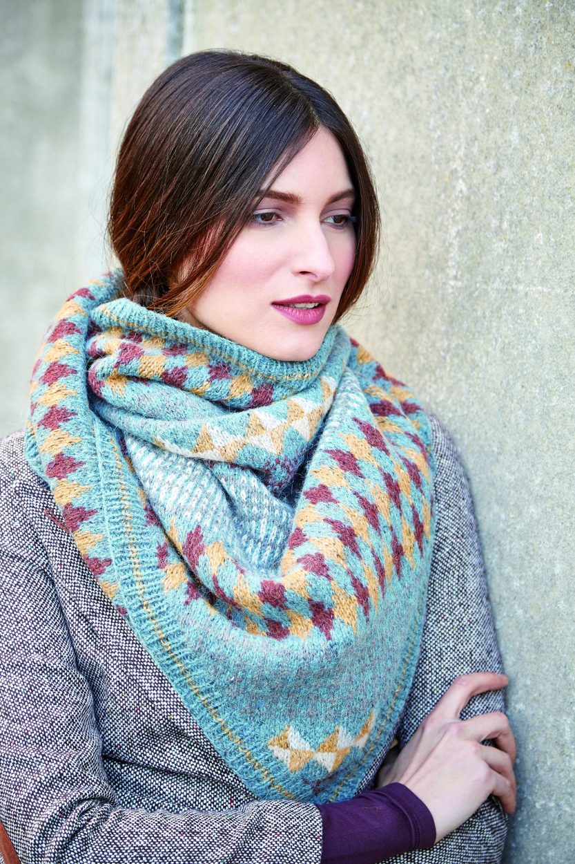 Braveheart neulehuivi - Rowan Felted Tweed