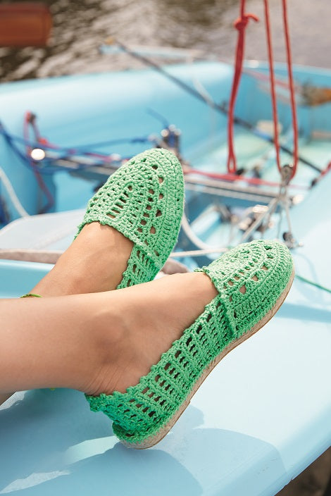 Näin virkkaat espadrillos sandaalit