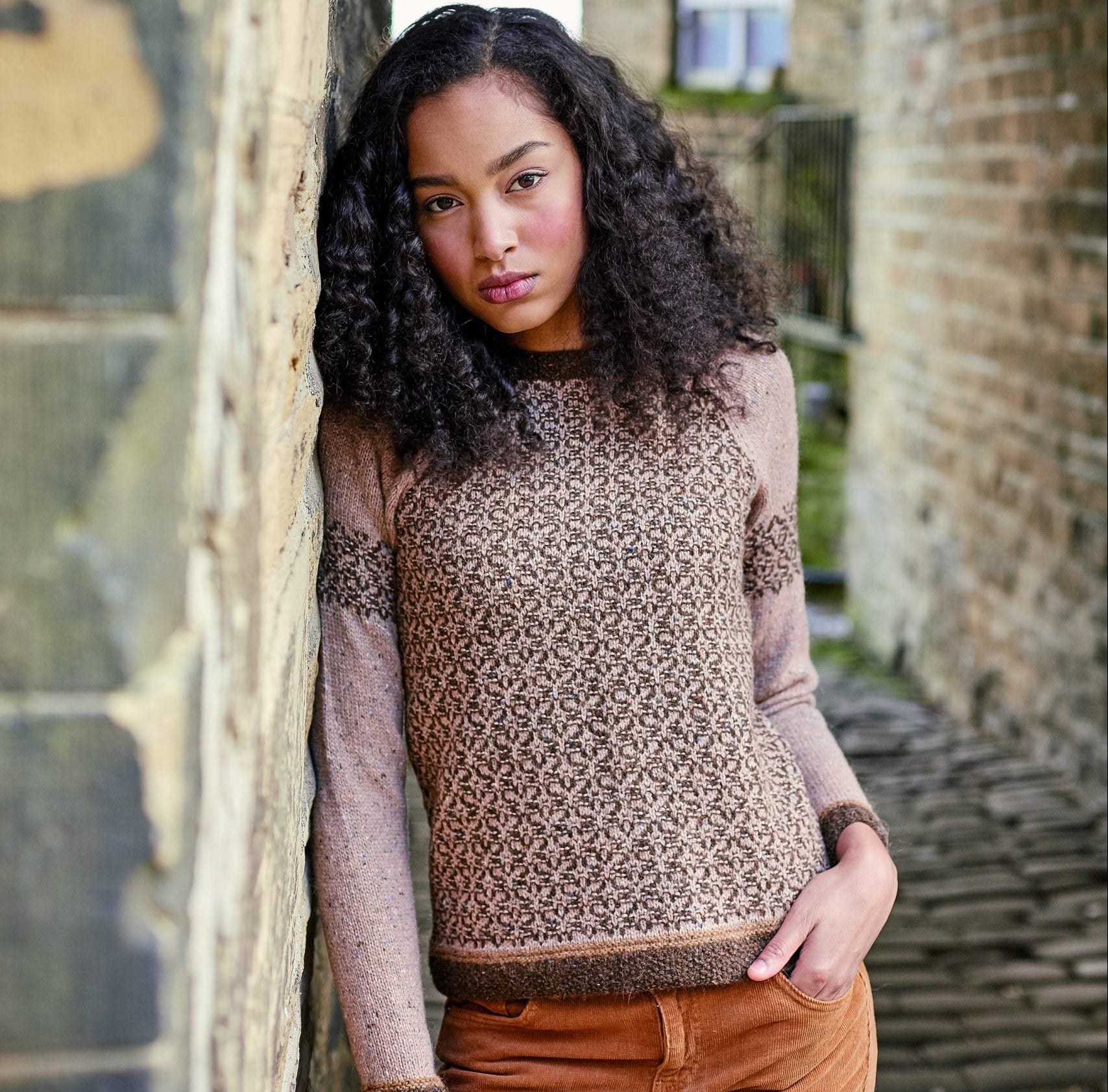 Fishlake pusero - Rowan Felted Tweed