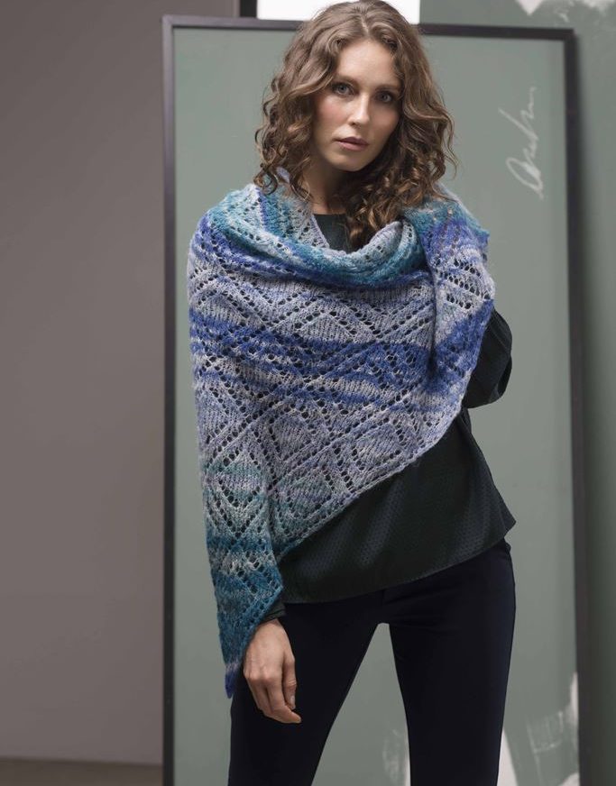 Pitsihuivi - Gedifra Soffio Colore