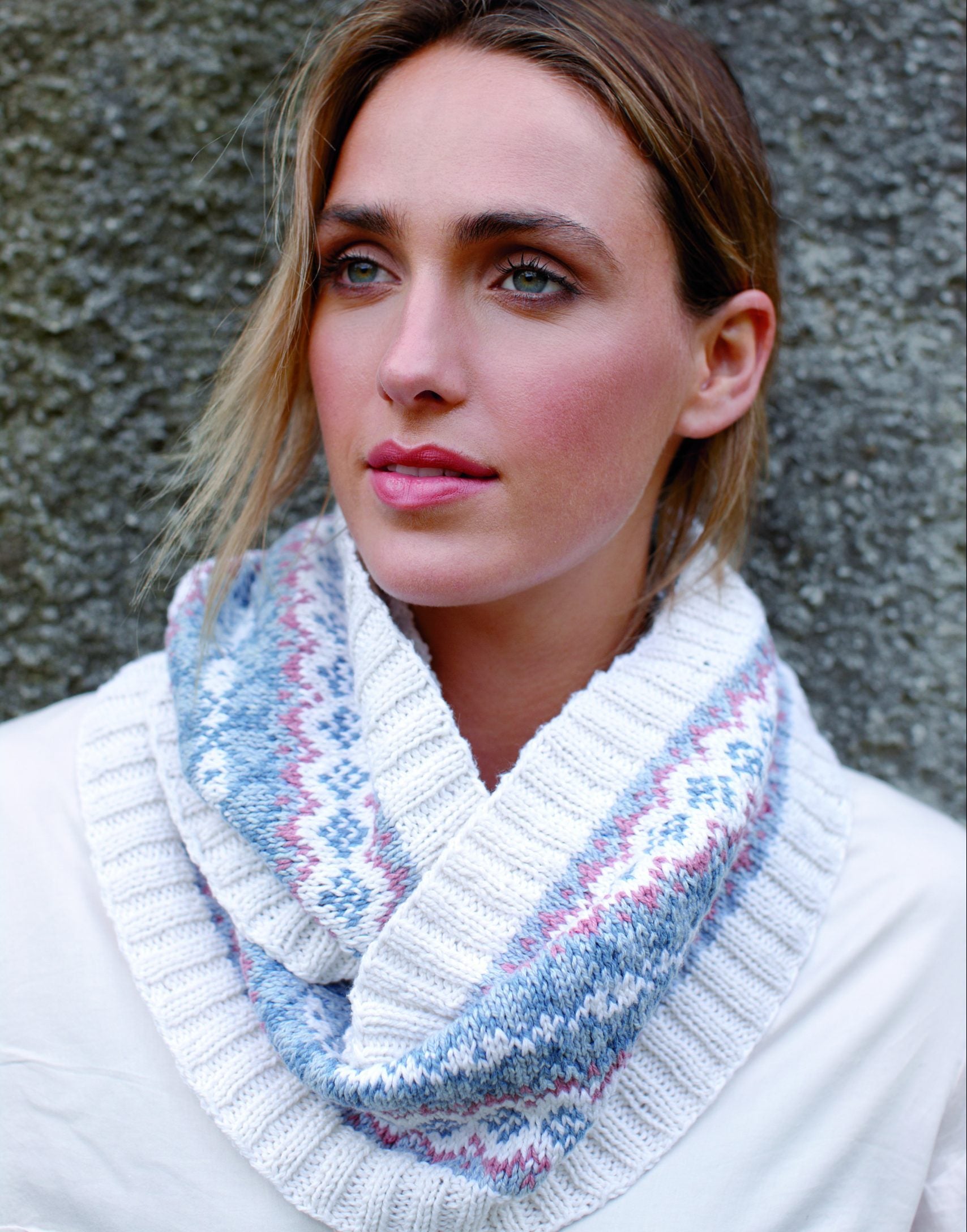 Genner kashmirhuivi - Rowan Cotton Cashmere