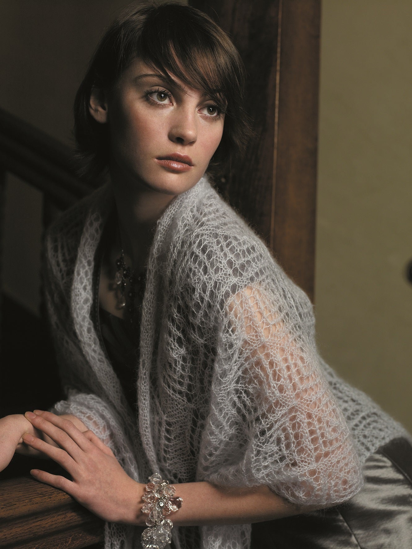 Chartwell huivi - Rowan Kidsilk Haze