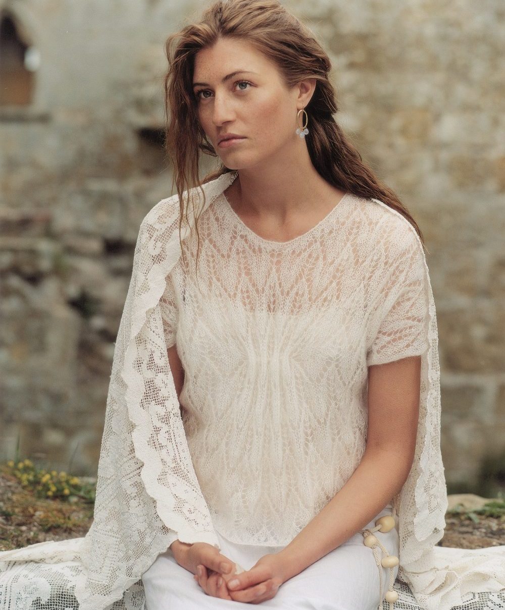 Eerie pusero - Rowan Kidsilk Haze