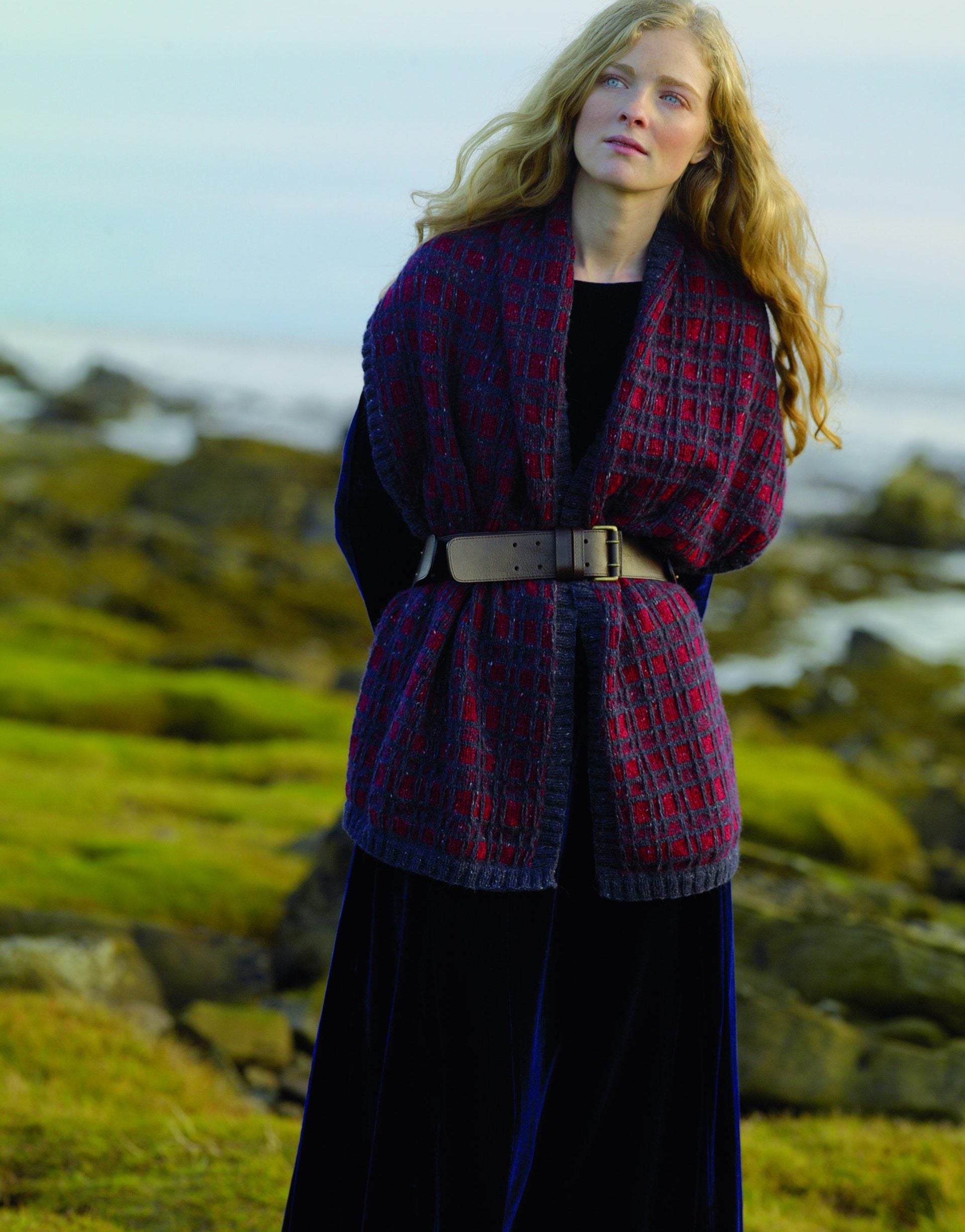 Kirkwall Wrap neuletakki - Rowan Felted Tweed