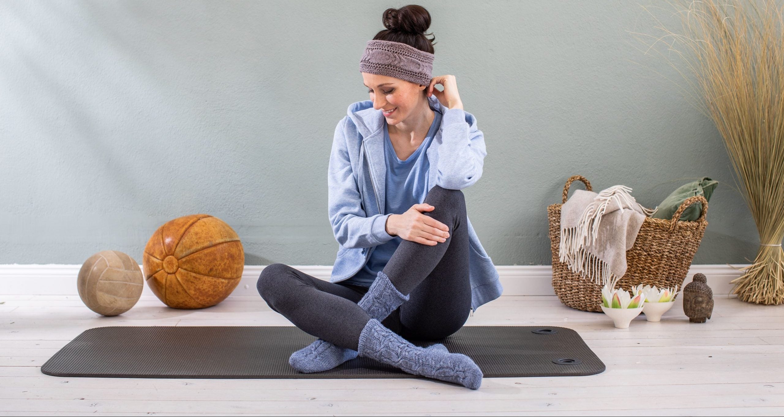 Neulottu panta - Regia Premium Bamboo