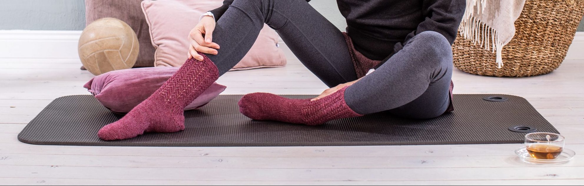 Pitsineuleiset sukat - Regia Premium Bamboo