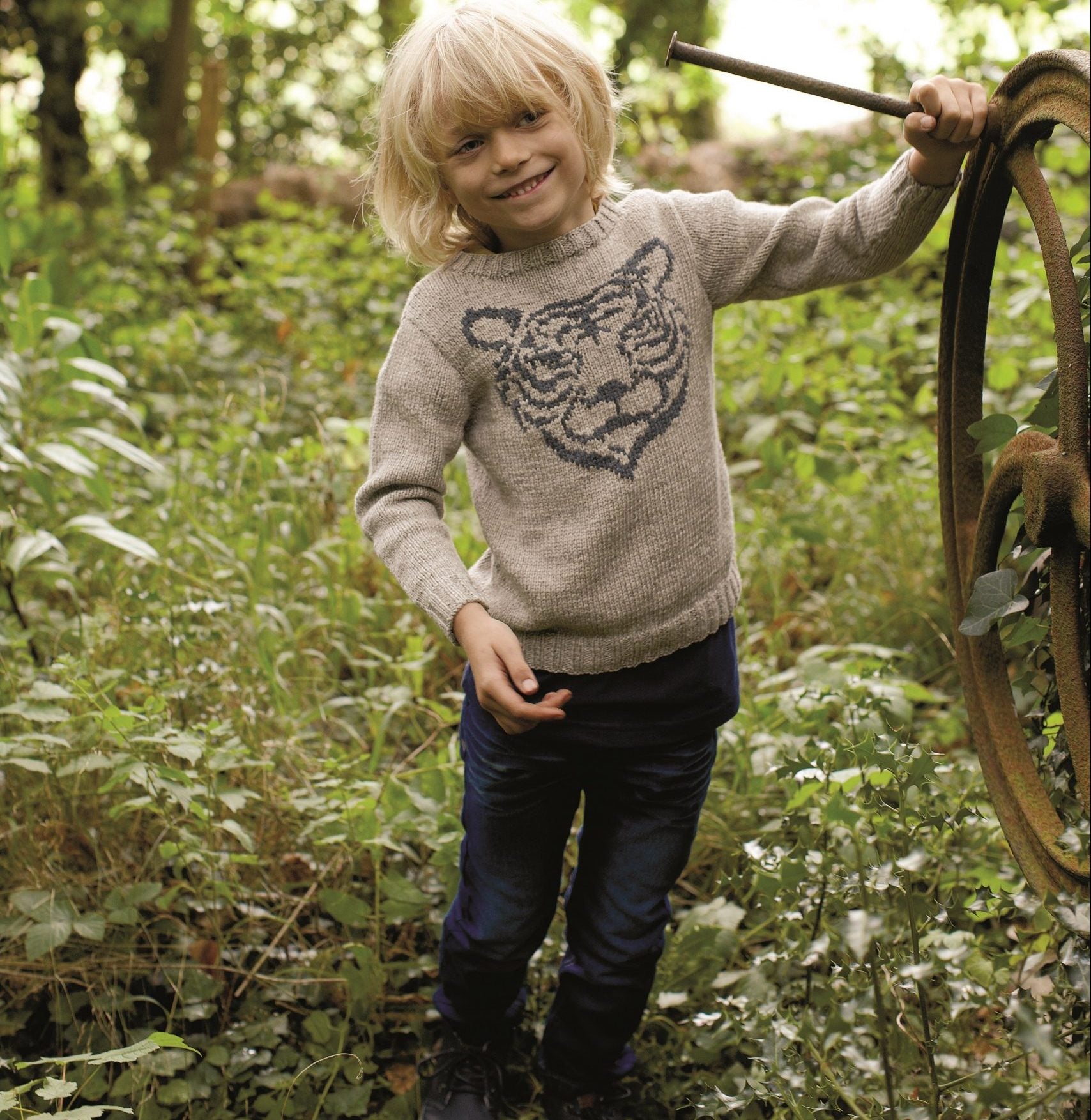 Tiger neule - Rowan Softyak DK