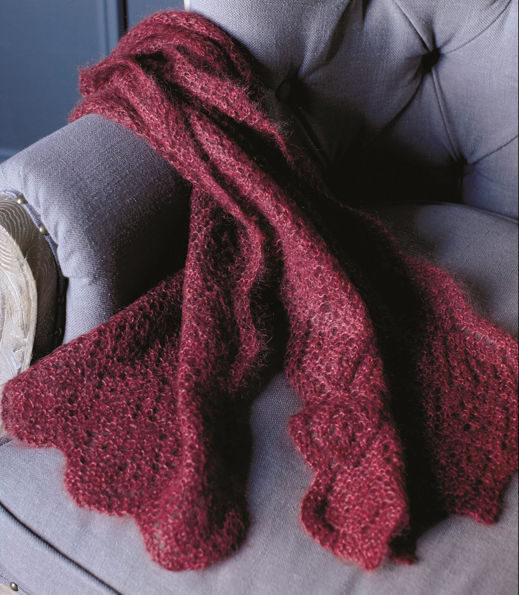 Venetian pitsihuivi - Rowan Kidsilk Haze