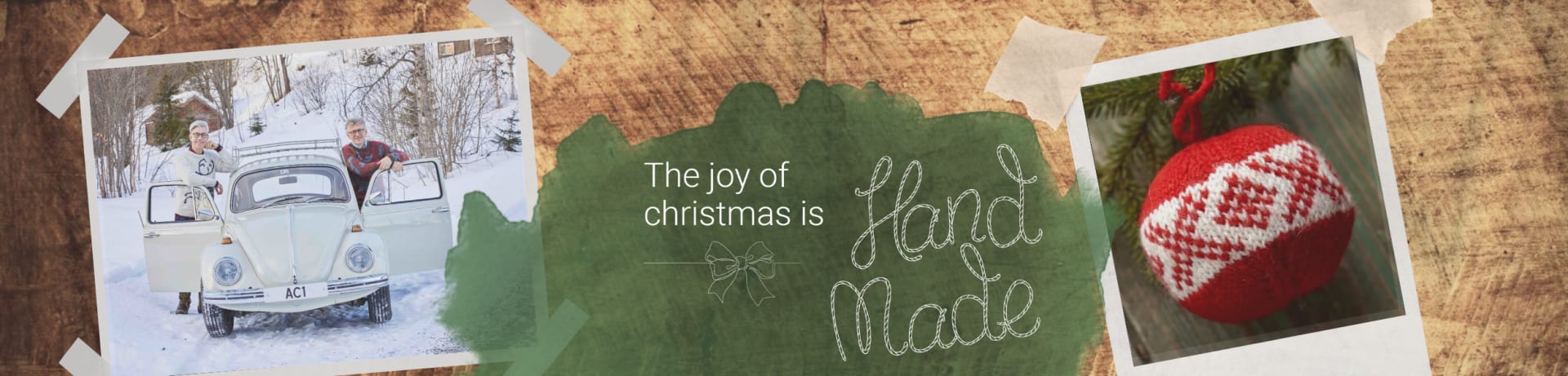 Neulo joulupallo Arne&Carlosin seurassa