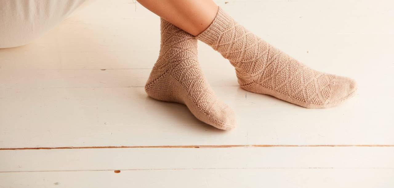 Ruutukuvioiset Viareggio sukat -Gedifra Lana mia Uni