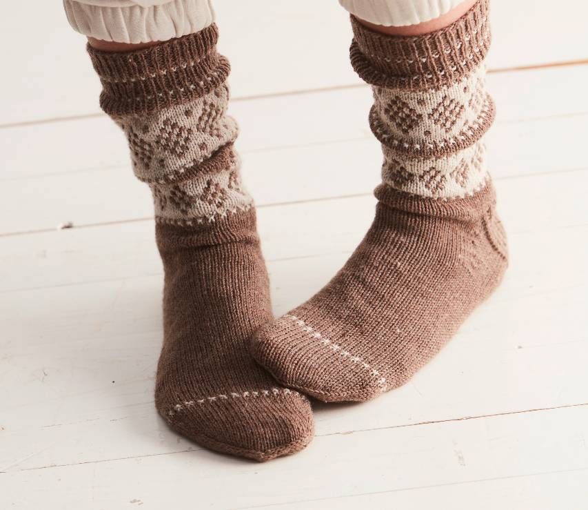 Kirjoneulesukat Vicenza - Gedifra Lana mia Uni