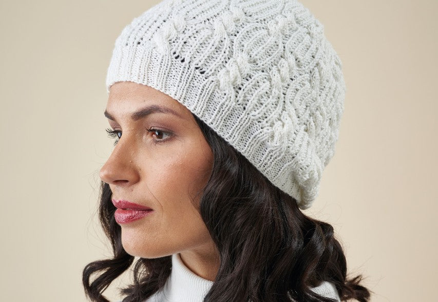 Neulottu pitsimyssy - Regia Premium Cashmere