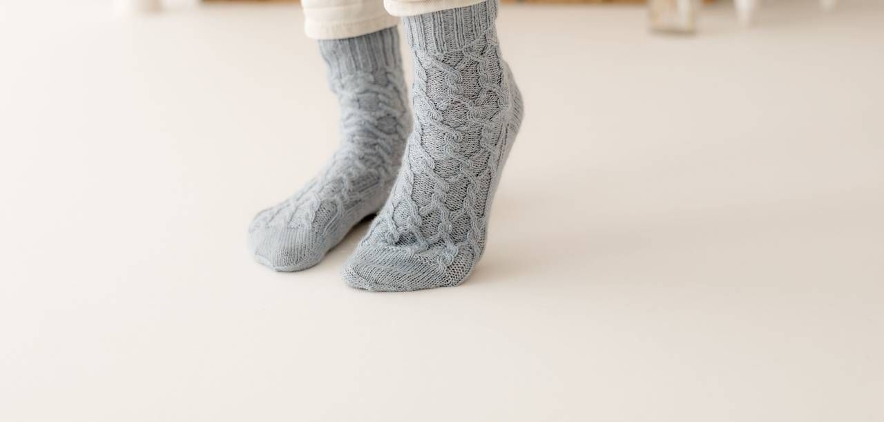 Palmikkosukat - Regia Premium Cashmere