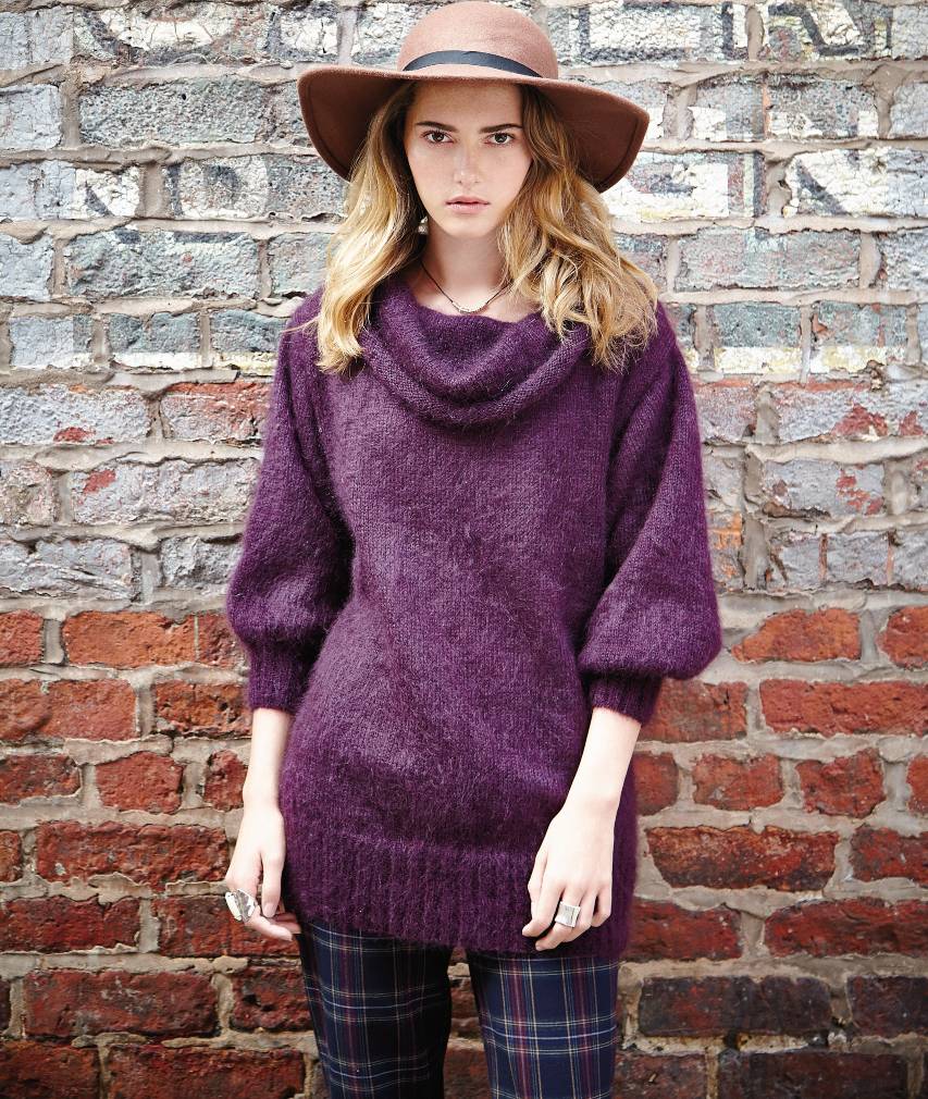 Earth tunika - Rowan Kidsilk Haze