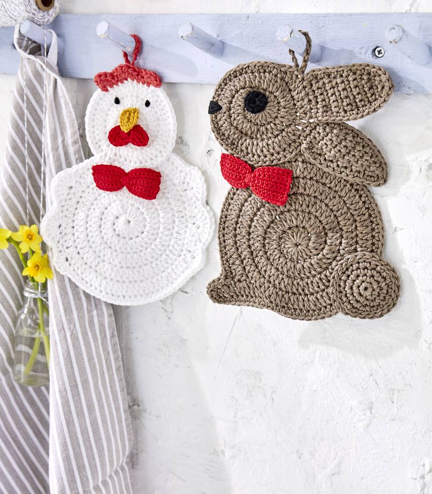 Virkatut pupu ja kana patalaput - Catania Grande