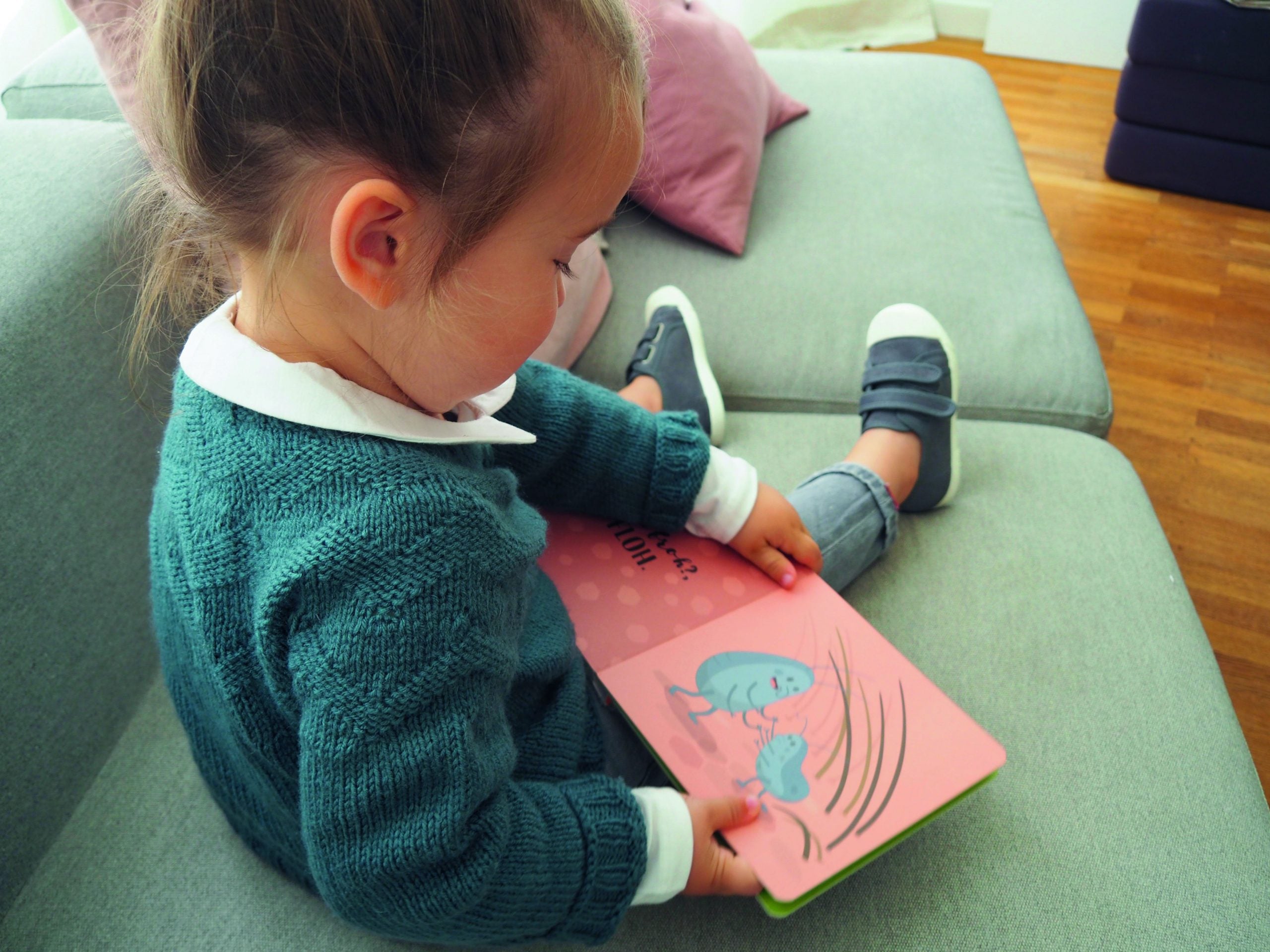 Raglahiha jakku lapselle - Merino Extrafine 120