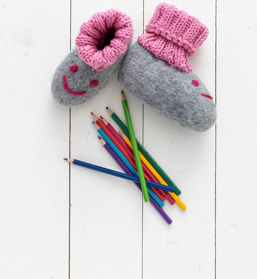 Huovutetut tossut - Wash+Filz-it!Fine