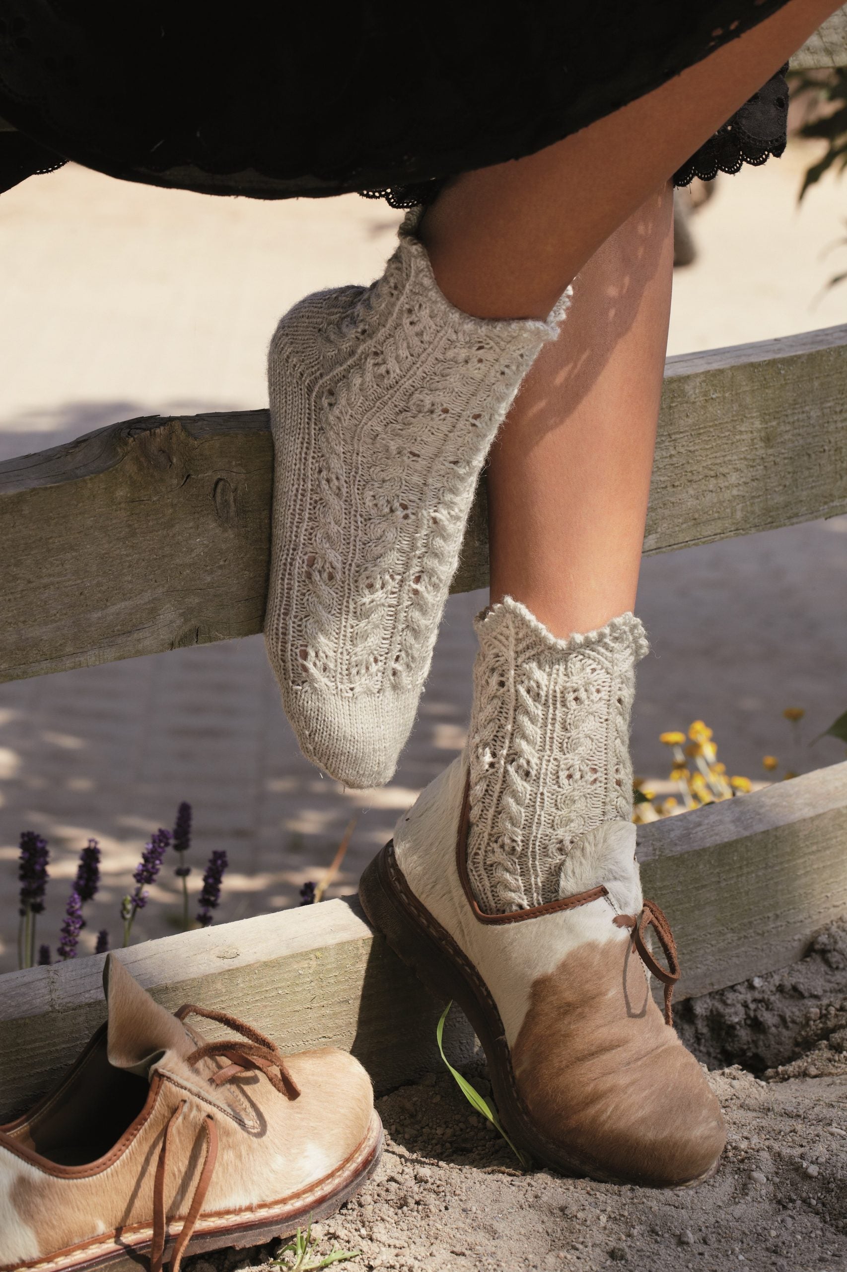 Palmikkosukat - Regia 4