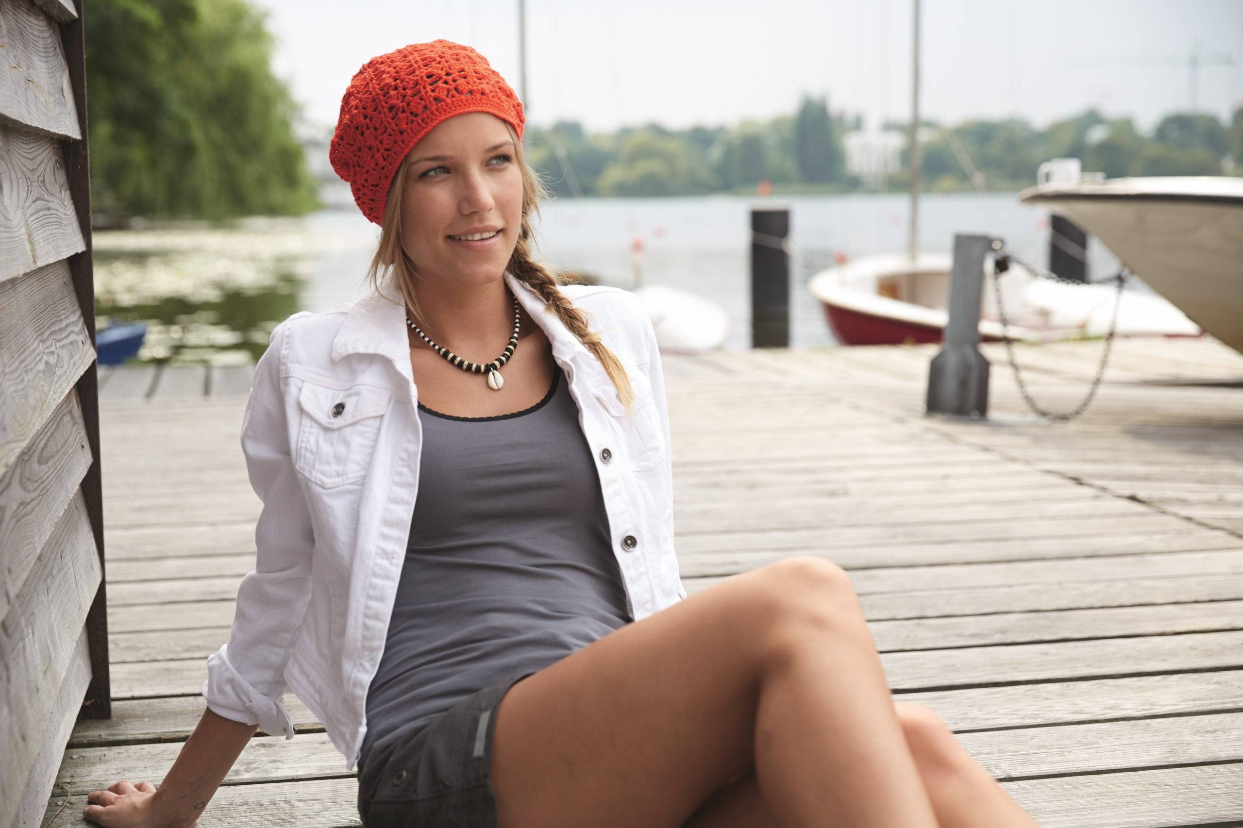 Virkattu myssy - Catania