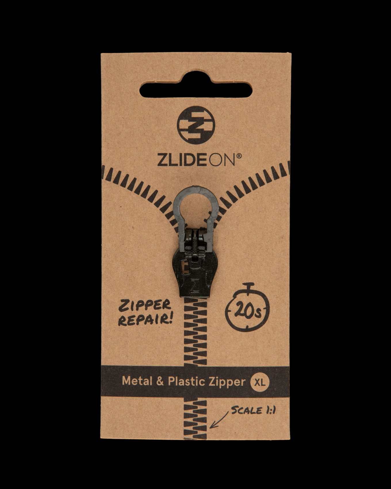 ZlideOn vaihtolukko metalli- ja muovihammasvetoketjuun XL