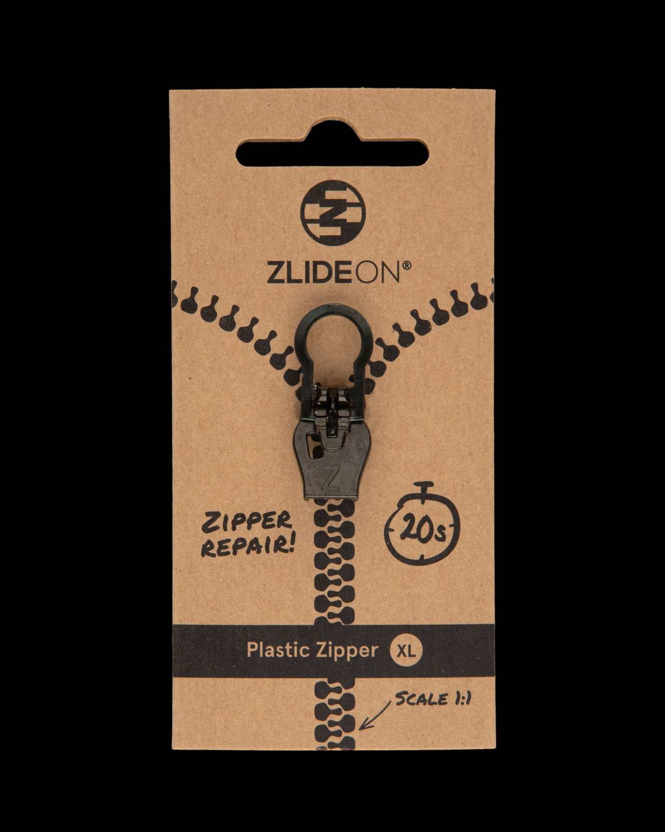 ZlideOn vaihtolukko muovihammasvetoketjuun XL