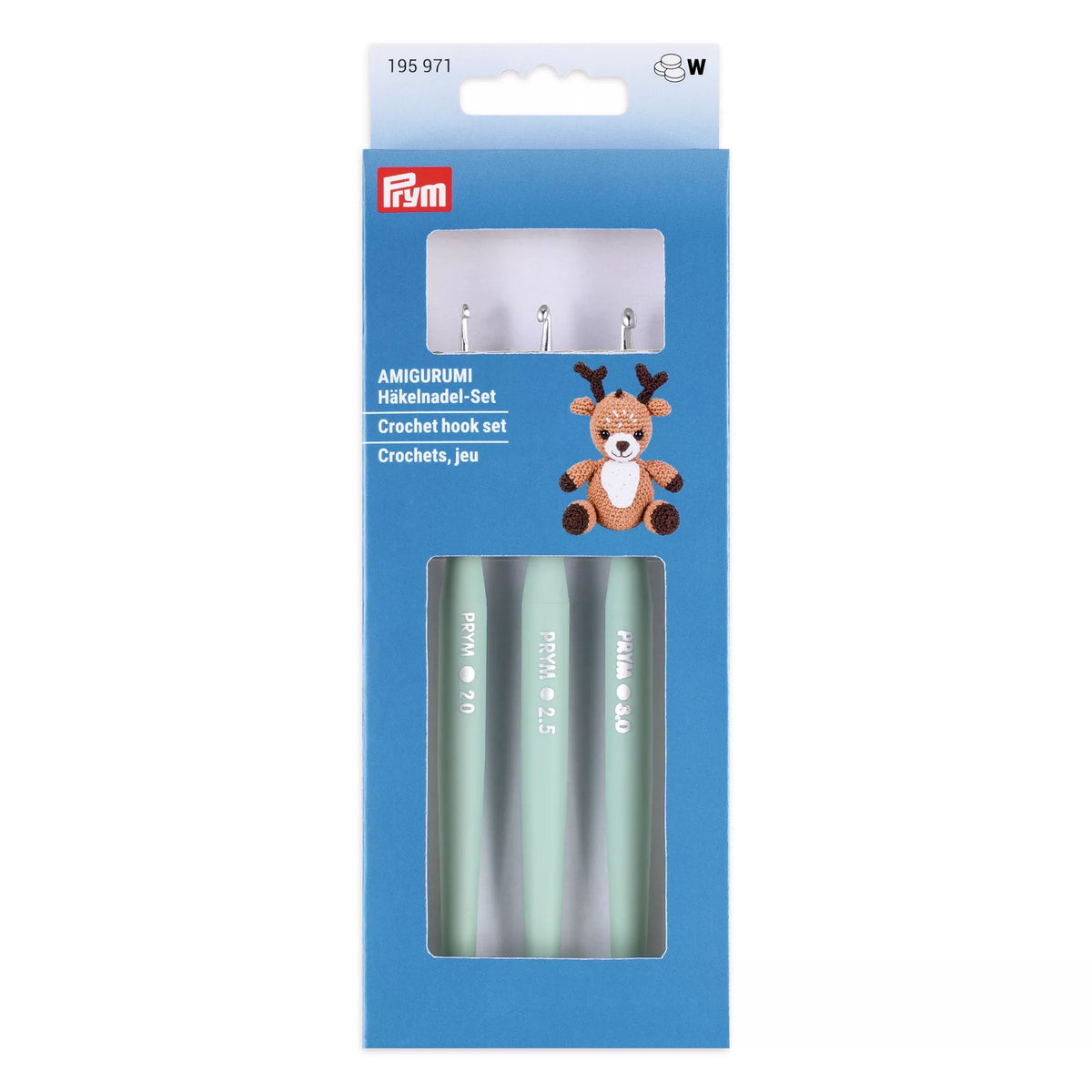 Virkkauskoukkusetti Soft 2,0-3,0 mm