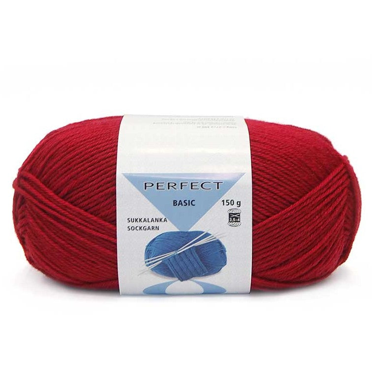 Perfect Basic 8 yksivärinen sukkalanka 150 g