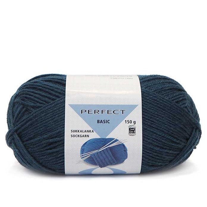 Perfect Basic 8 yksivärinen sukkalanka 150 g