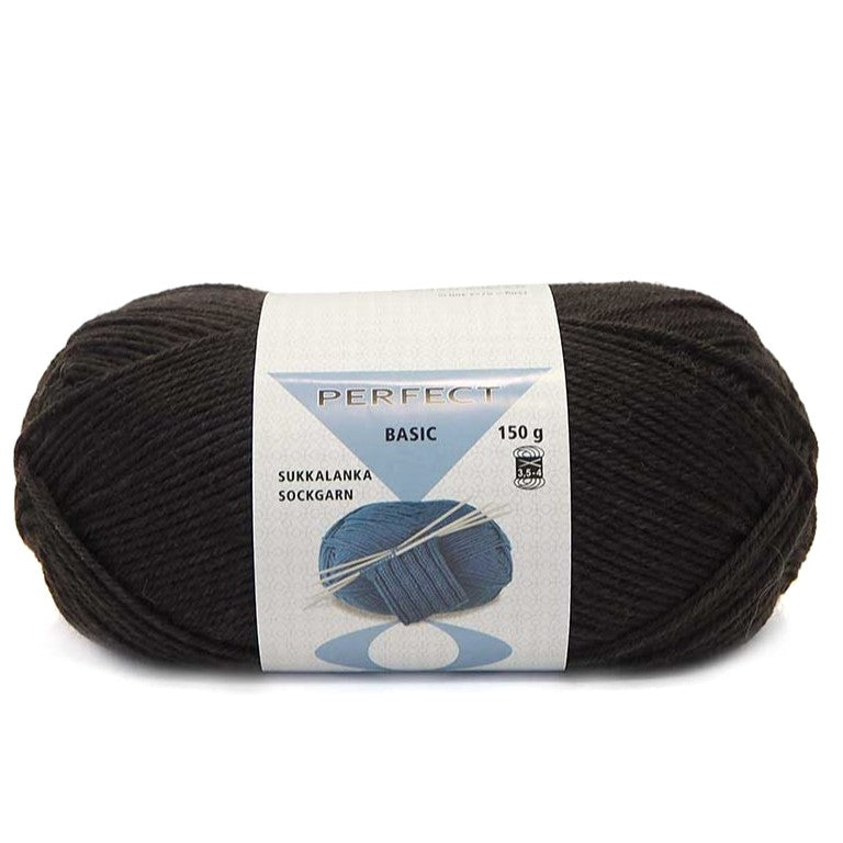 Perfect Basic 8 yksivärinen sukkalanka 150 g
