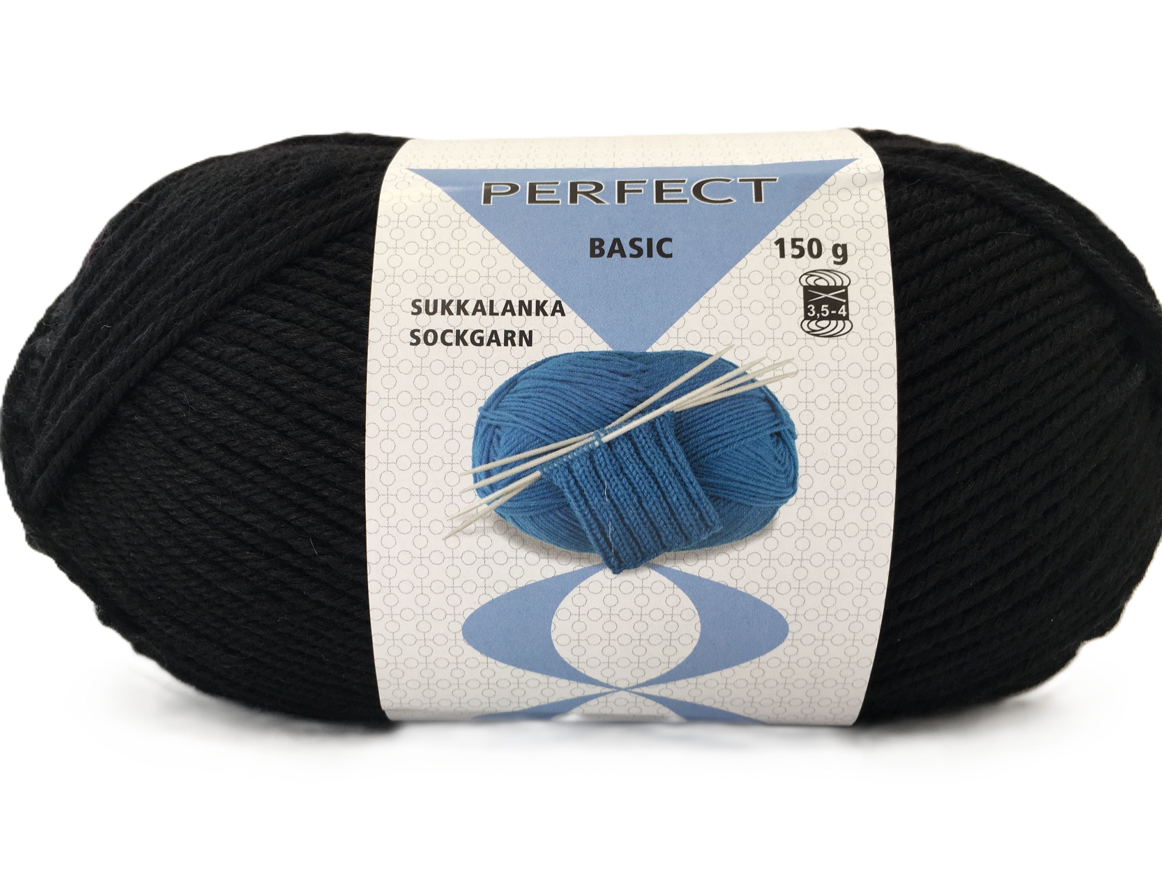 Perfect Basic 8 yksivärinen sukkalanka 150 g