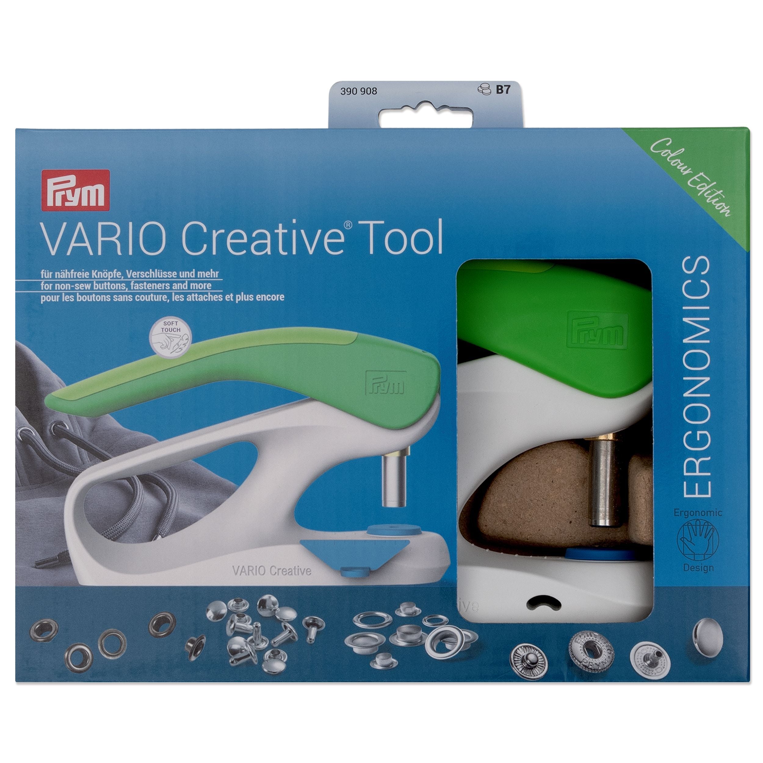 Vario Creative Tool kiinnityslaite vihreä/turkoosi