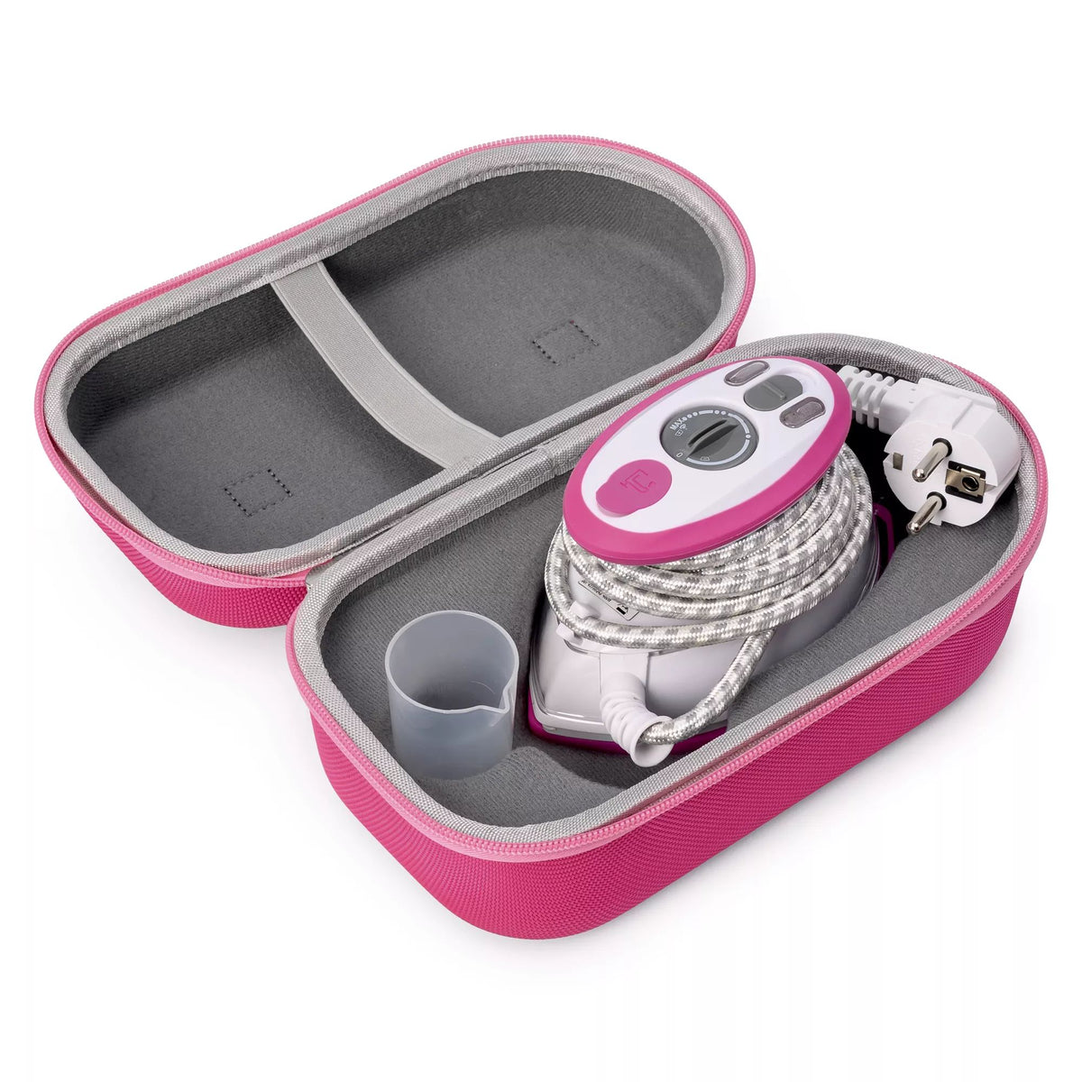 Höyryrautasetti Mini pinkki