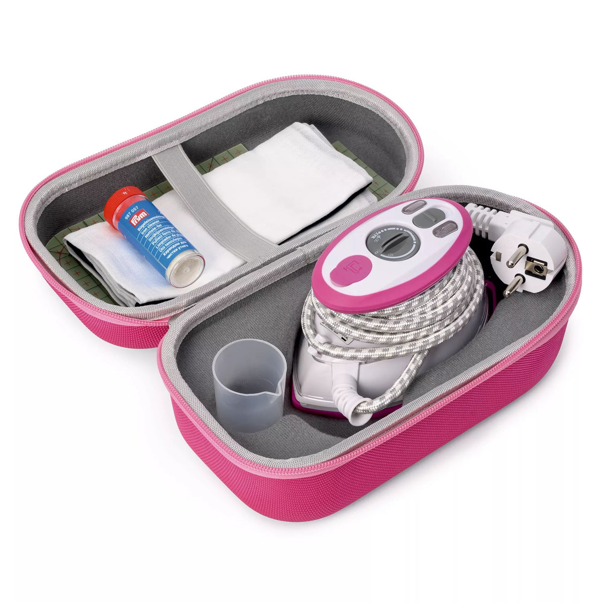 Höyryrautasetti Mini pinkki