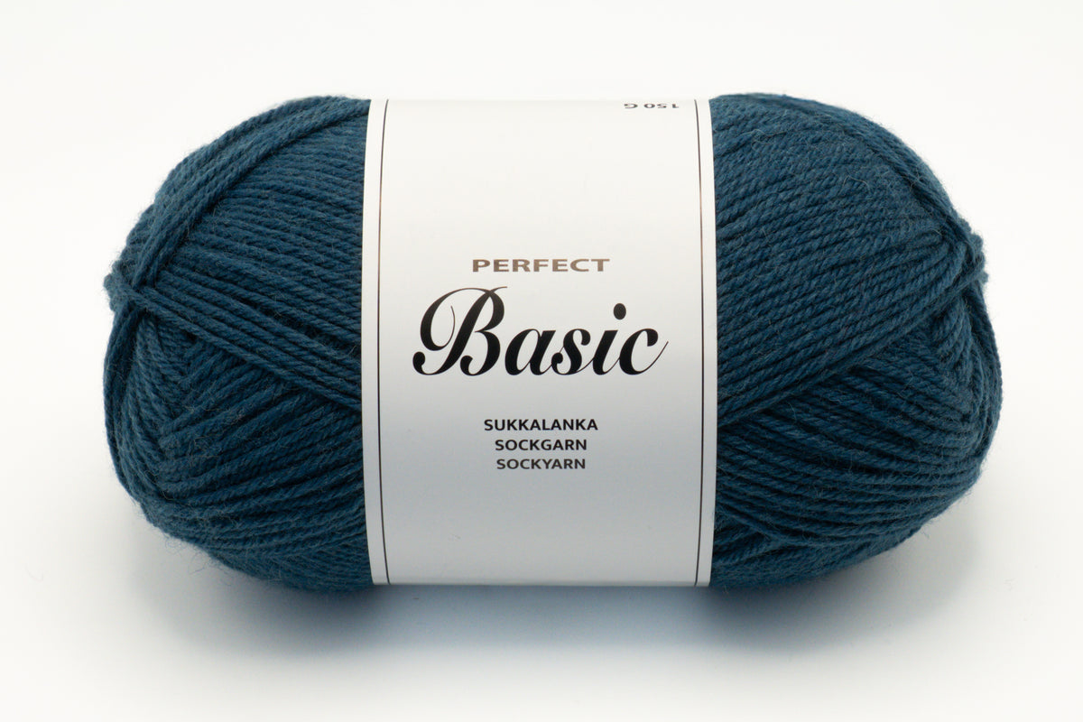Perfect Basic 8 yksivärinen sukkalanka 150 g