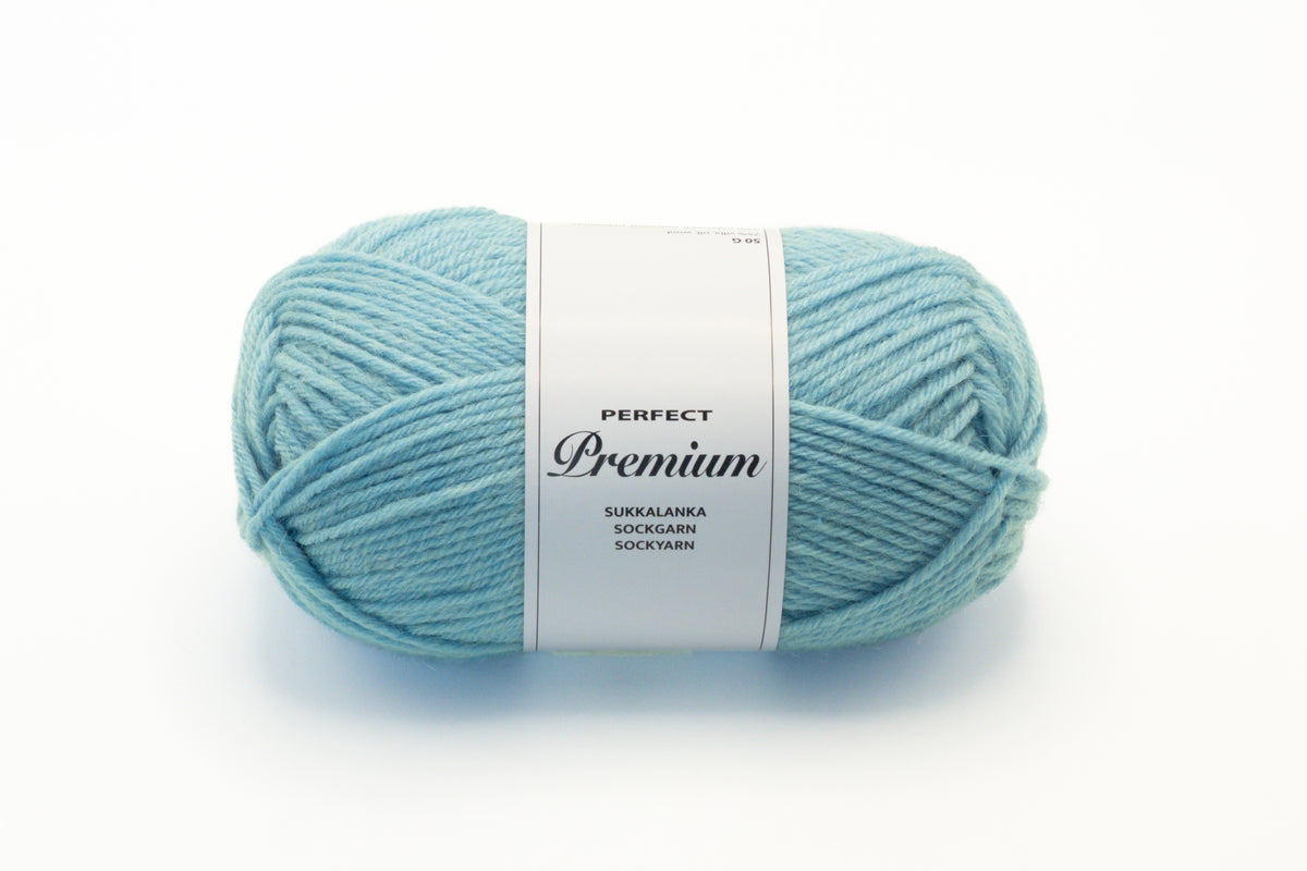 Perfect Premium 6 yksivärinen sukkalanka 50 g