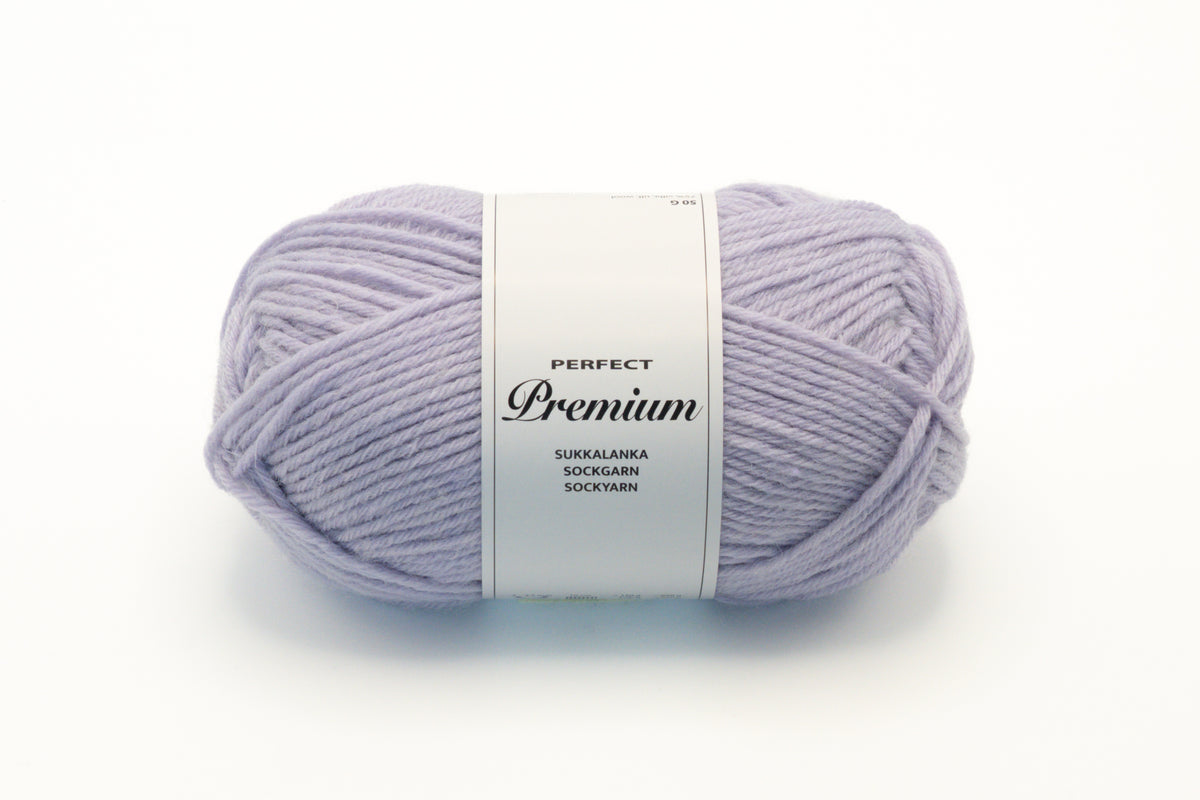 Perfect Premium 6 yksivärinen sukkalanka 50 g