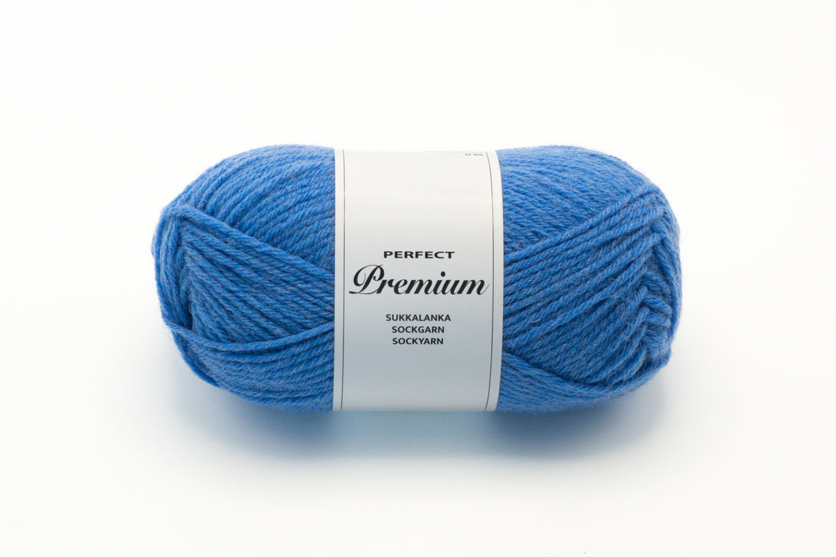 Perfect Premium 6 yksivärinen sukkalanka 50 g
