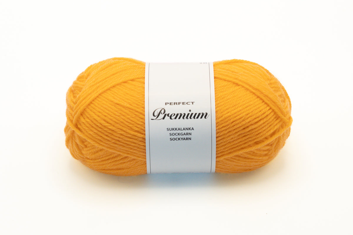 Perfect Premium 6 yksivärinen sukkalanka 50 g