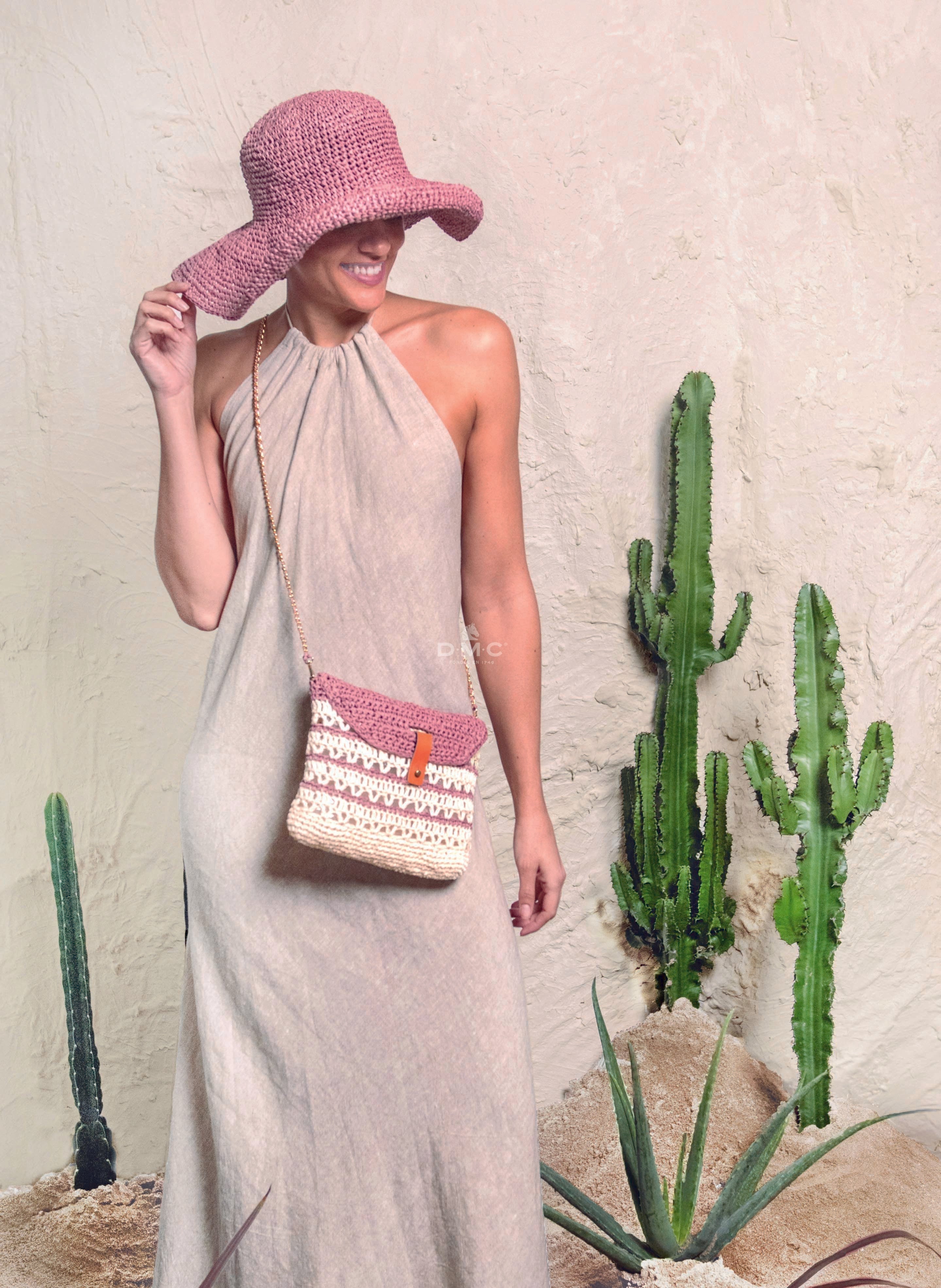 DMC Eco Vita Raffia ohjekirja hatut & laukut