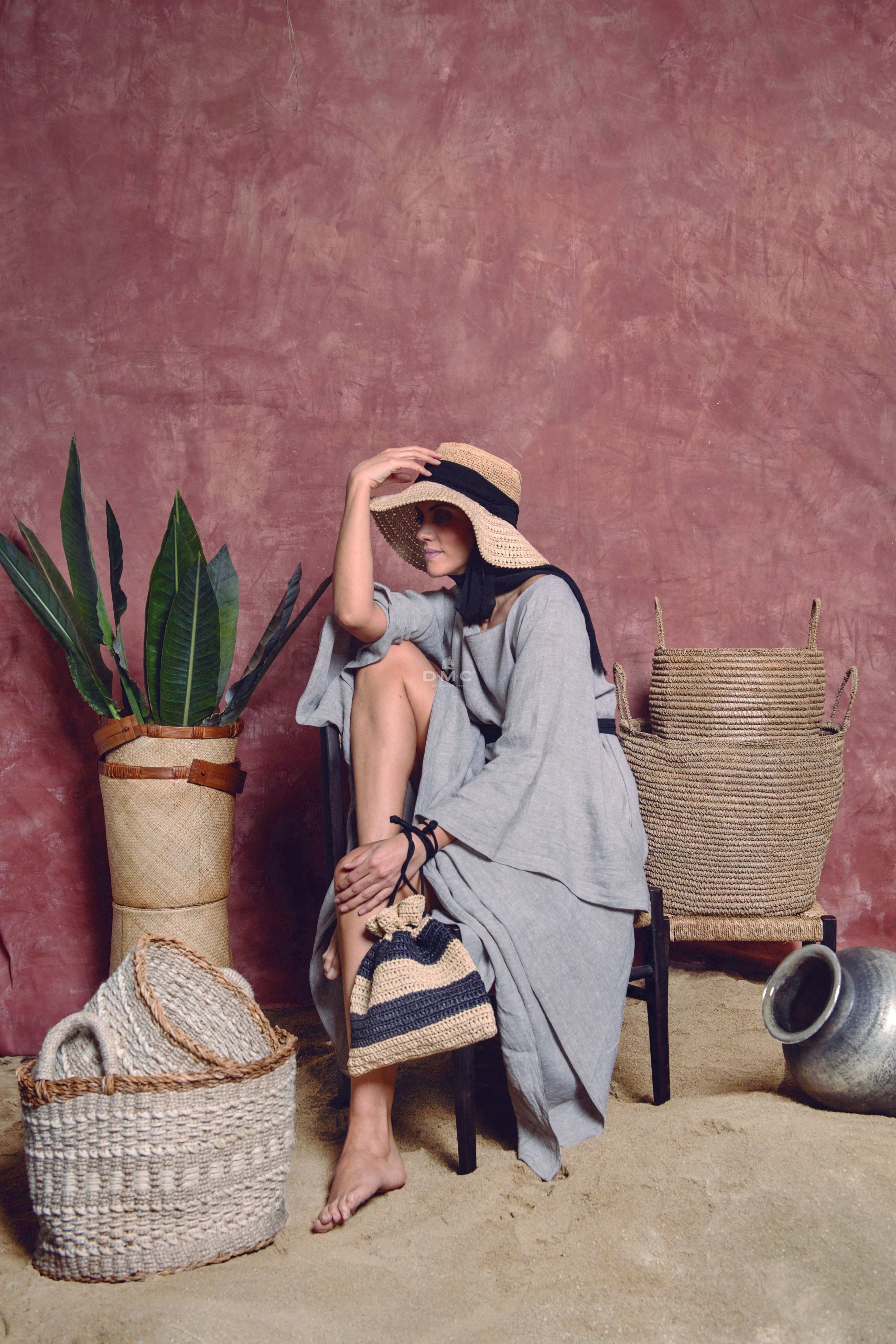 DMC Eco Vita Raffia ohjekirja hatut & laukut