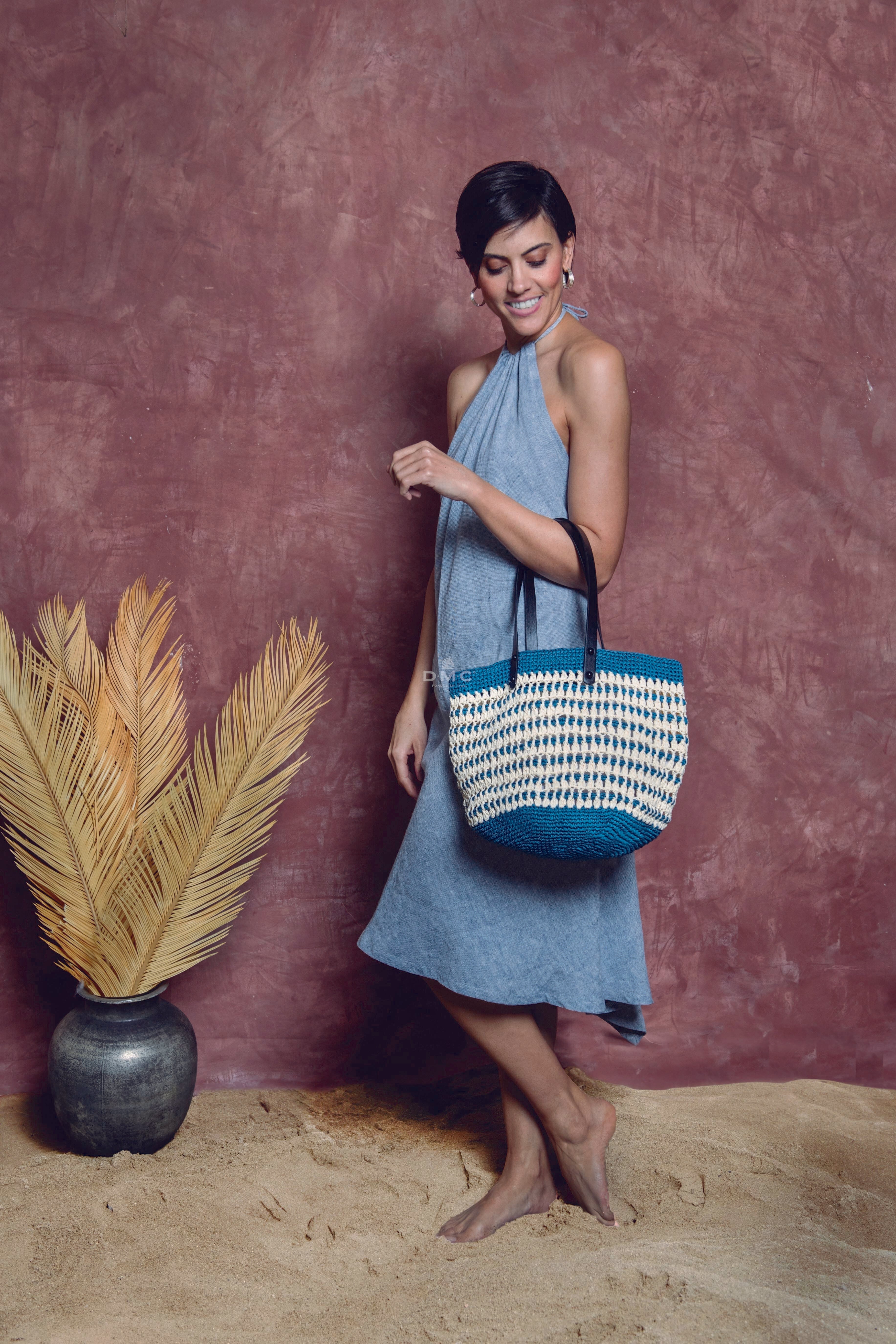 DMC Eco Vita Raffia ohjekirja hatut & laukut