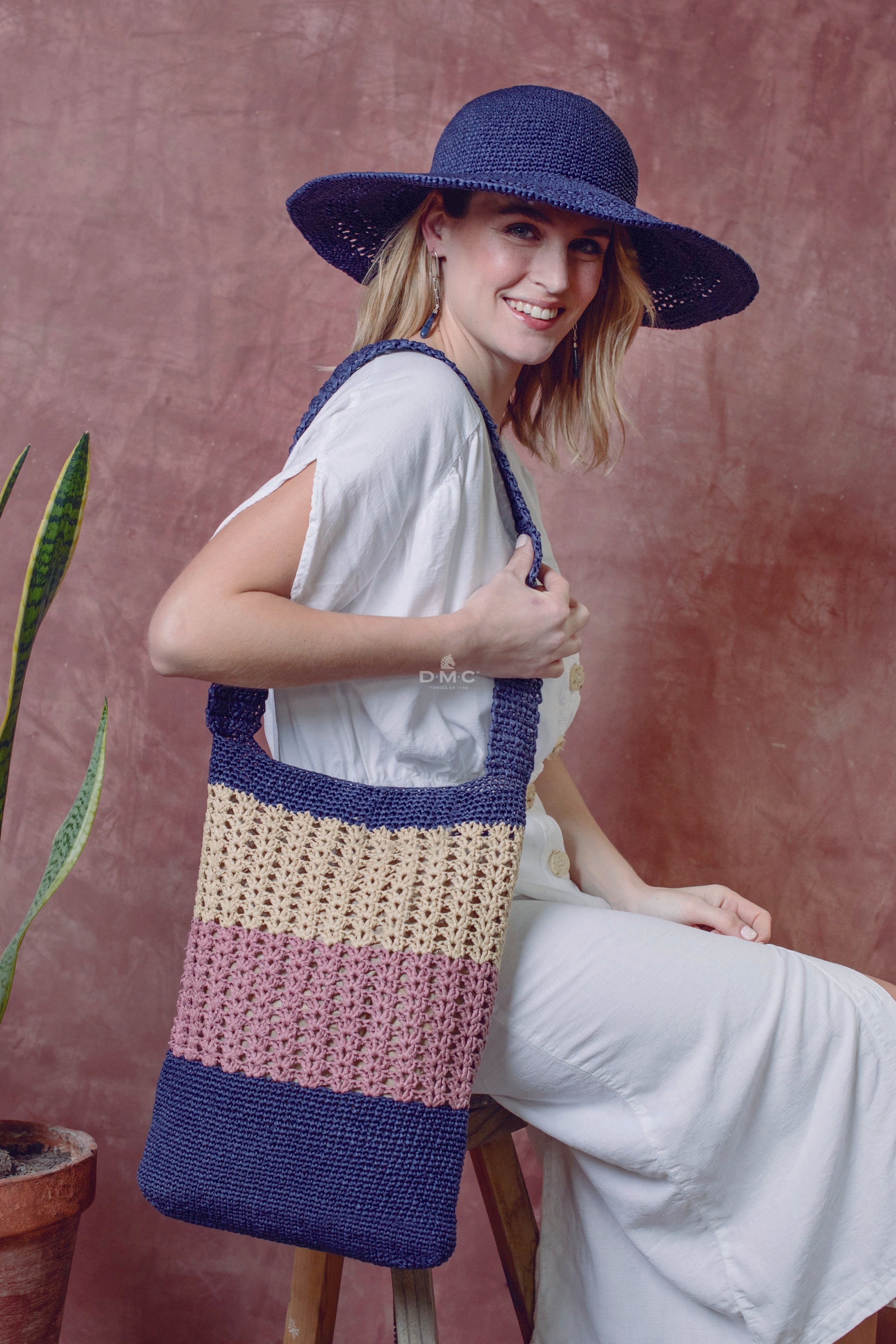 DMC Eco Vita Raffia ohjekirja hatut & laukut