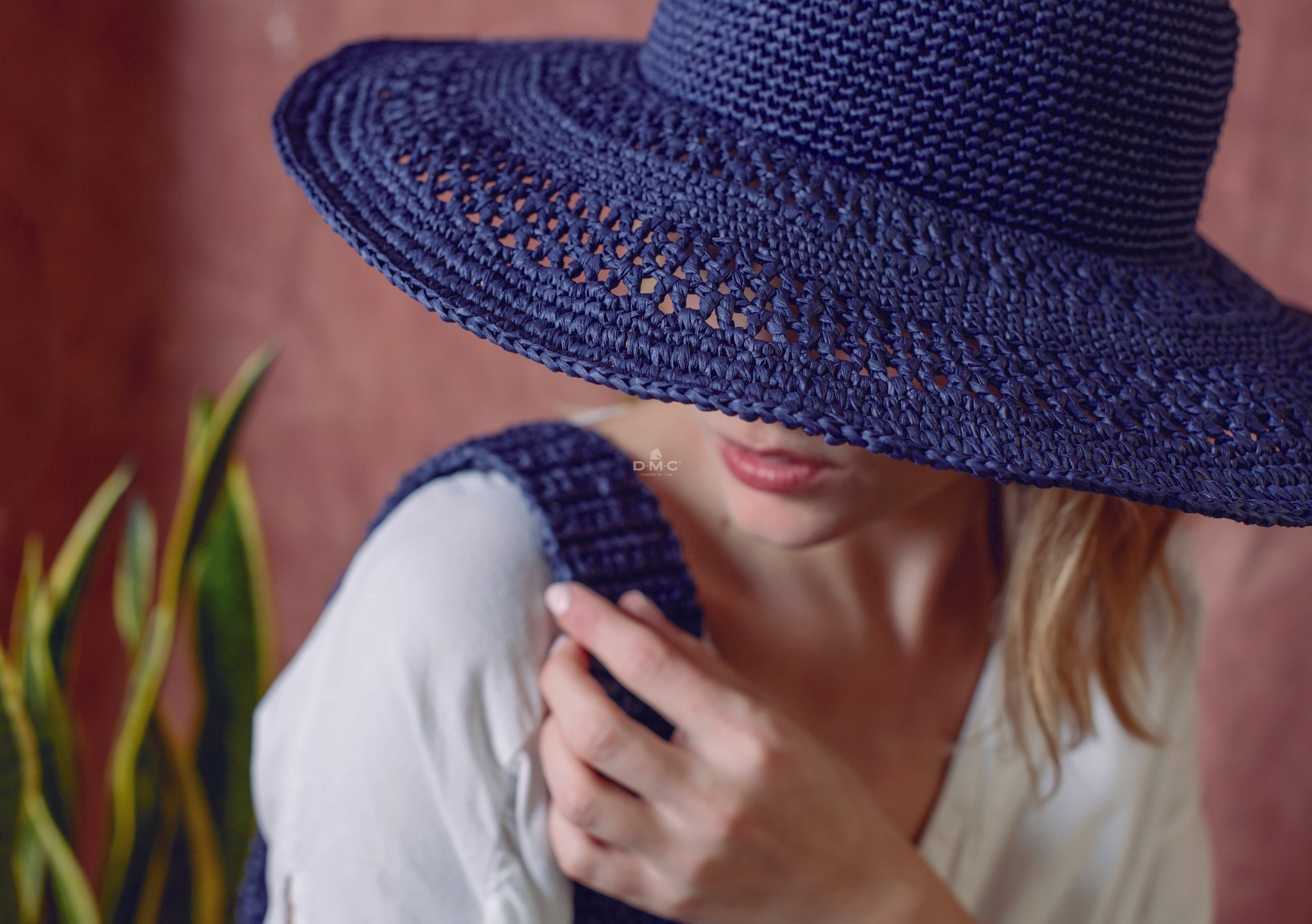 DMC Eco Vita Raffia ohjekirja hatut & laukut