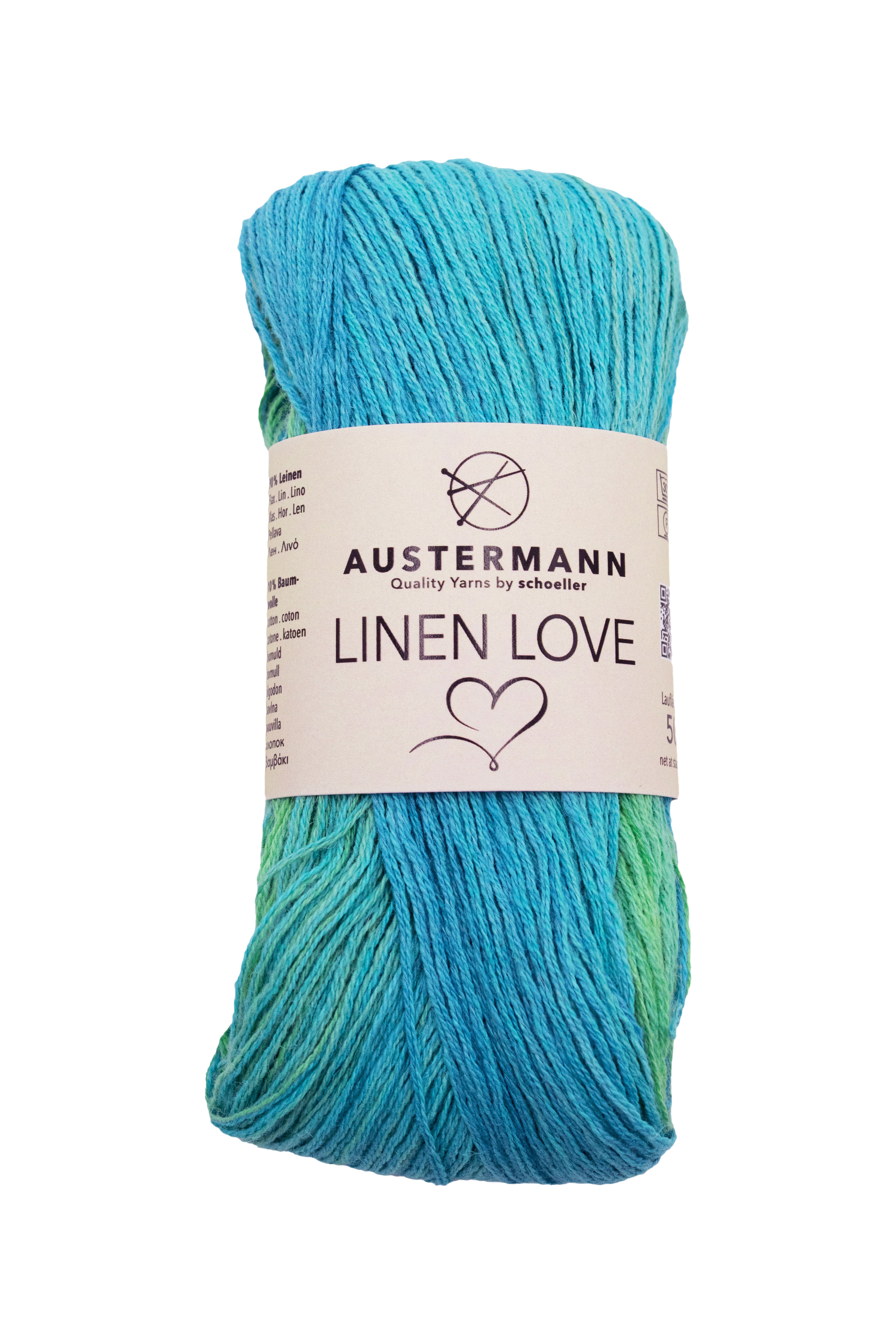Austermann Linen Love neule- ja virkkauslanka 50 g