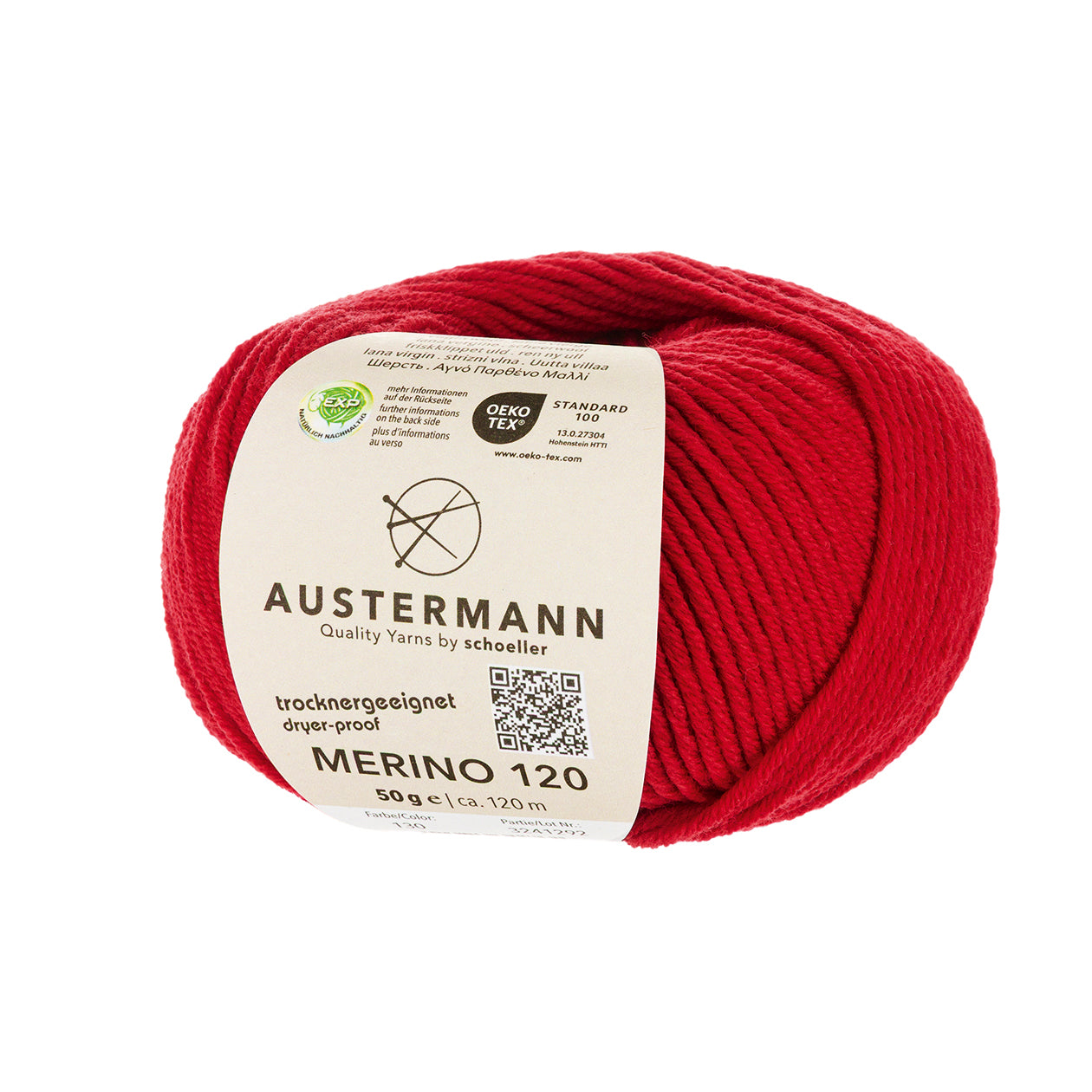 Austermann Merino Superfine 120 neulelanka 50g