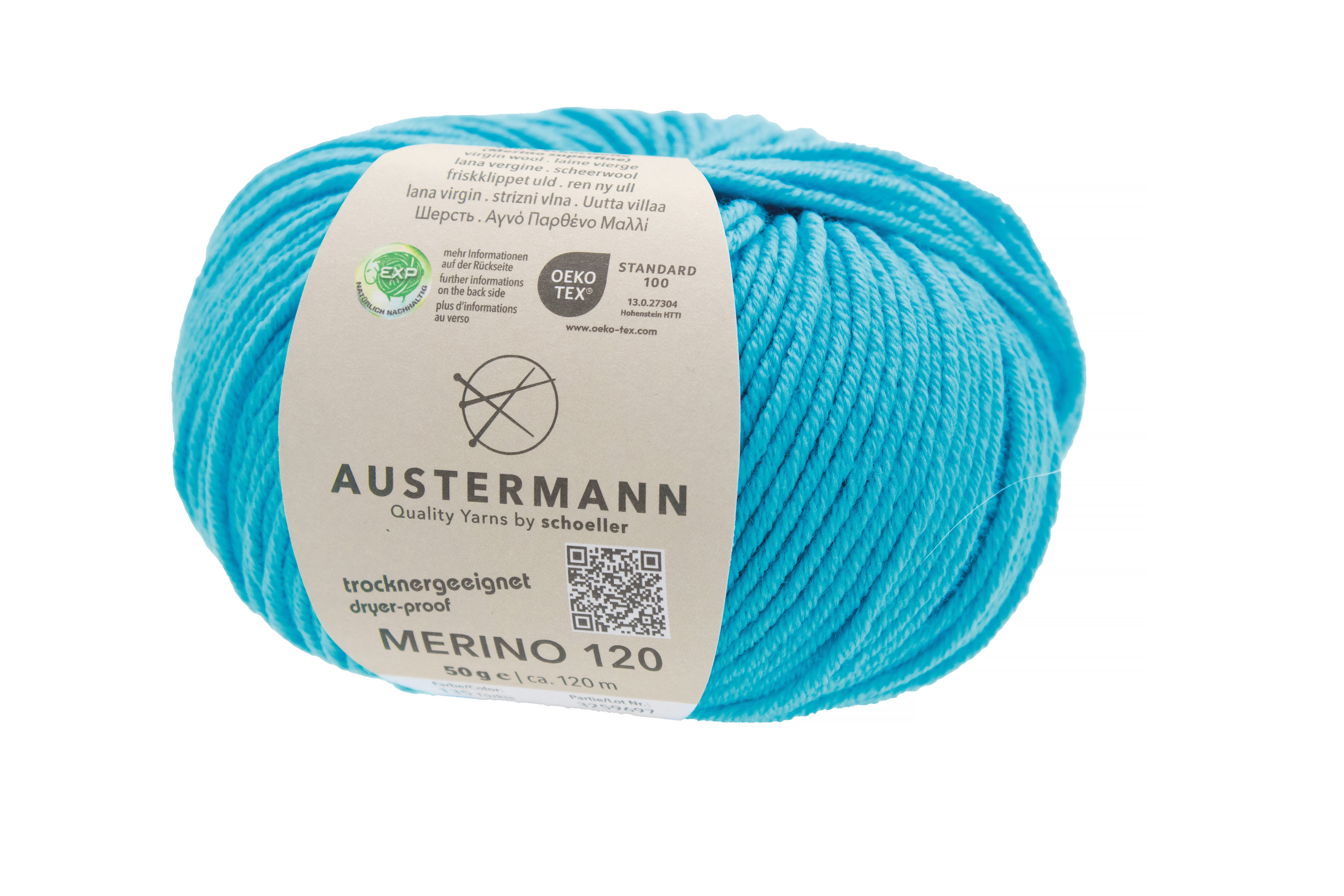 Austermann Merino Superfine 120 neulelanka 50g